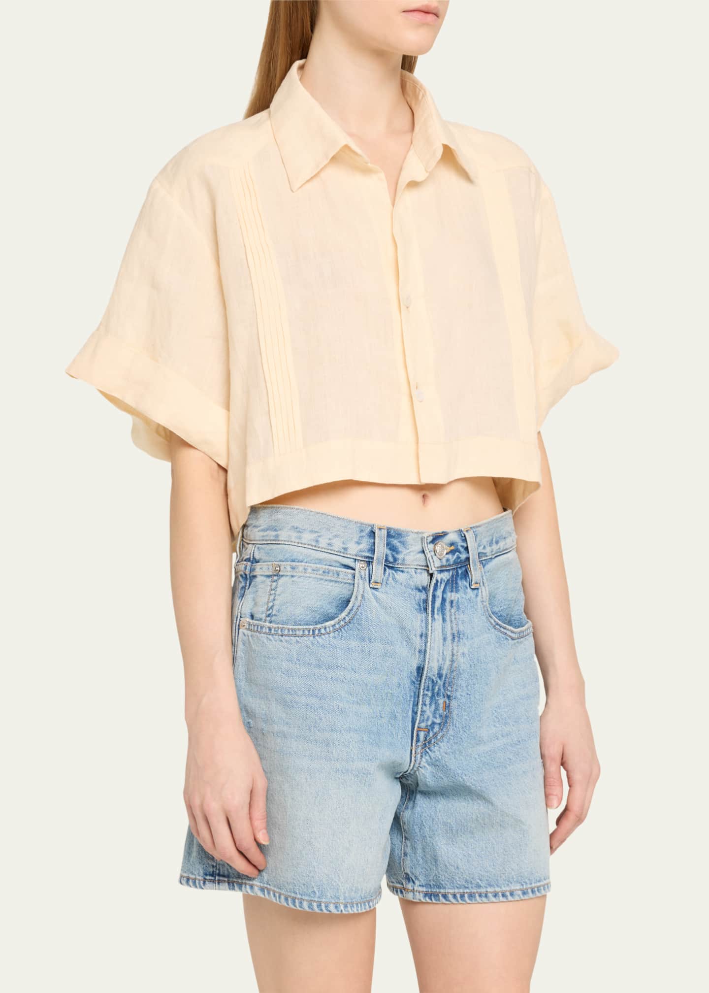 Johanna Ortiz Cloud Forest Linen Shirt Image 4 of 5