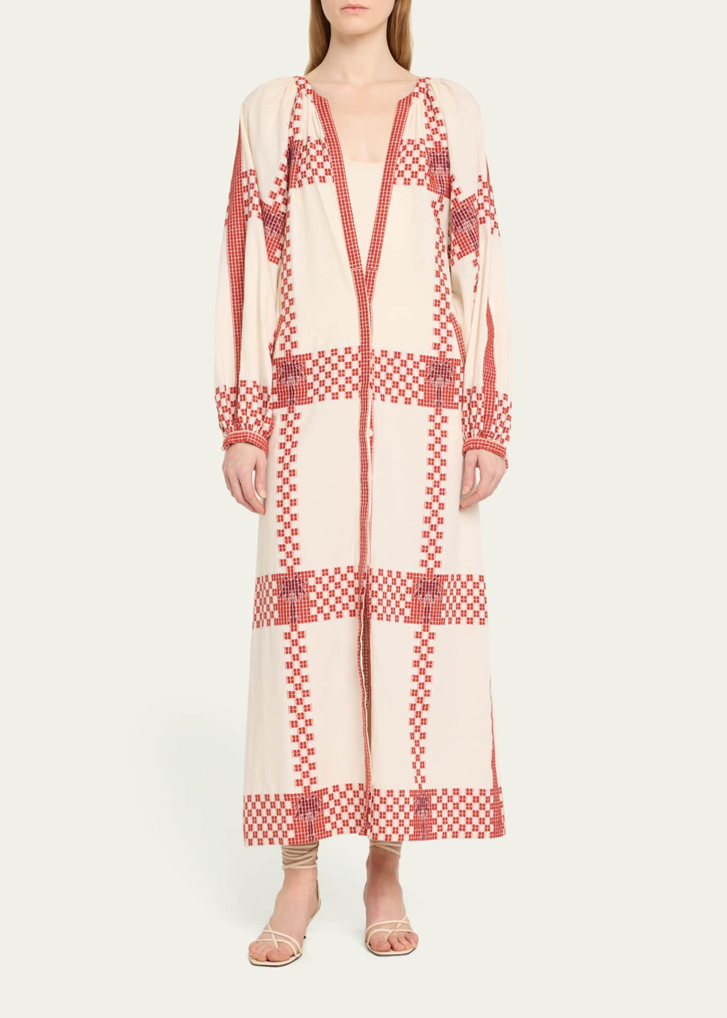 Johanna Ortiz Diosa Geometrica Tunic Dress Image 2 of 5