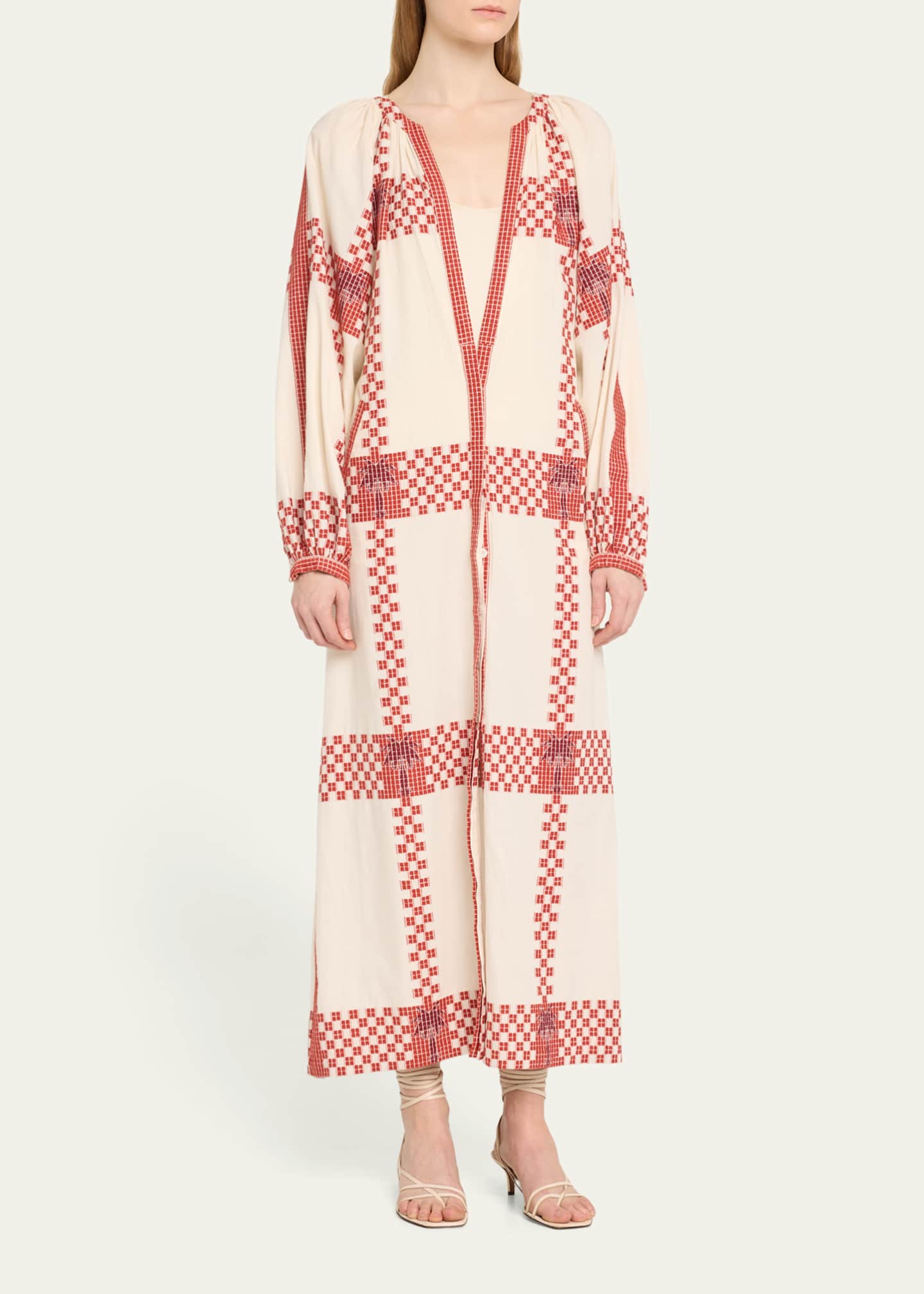 Johanna Ortiz Diosa Geometrica Tunic Dress Image 4 of 5