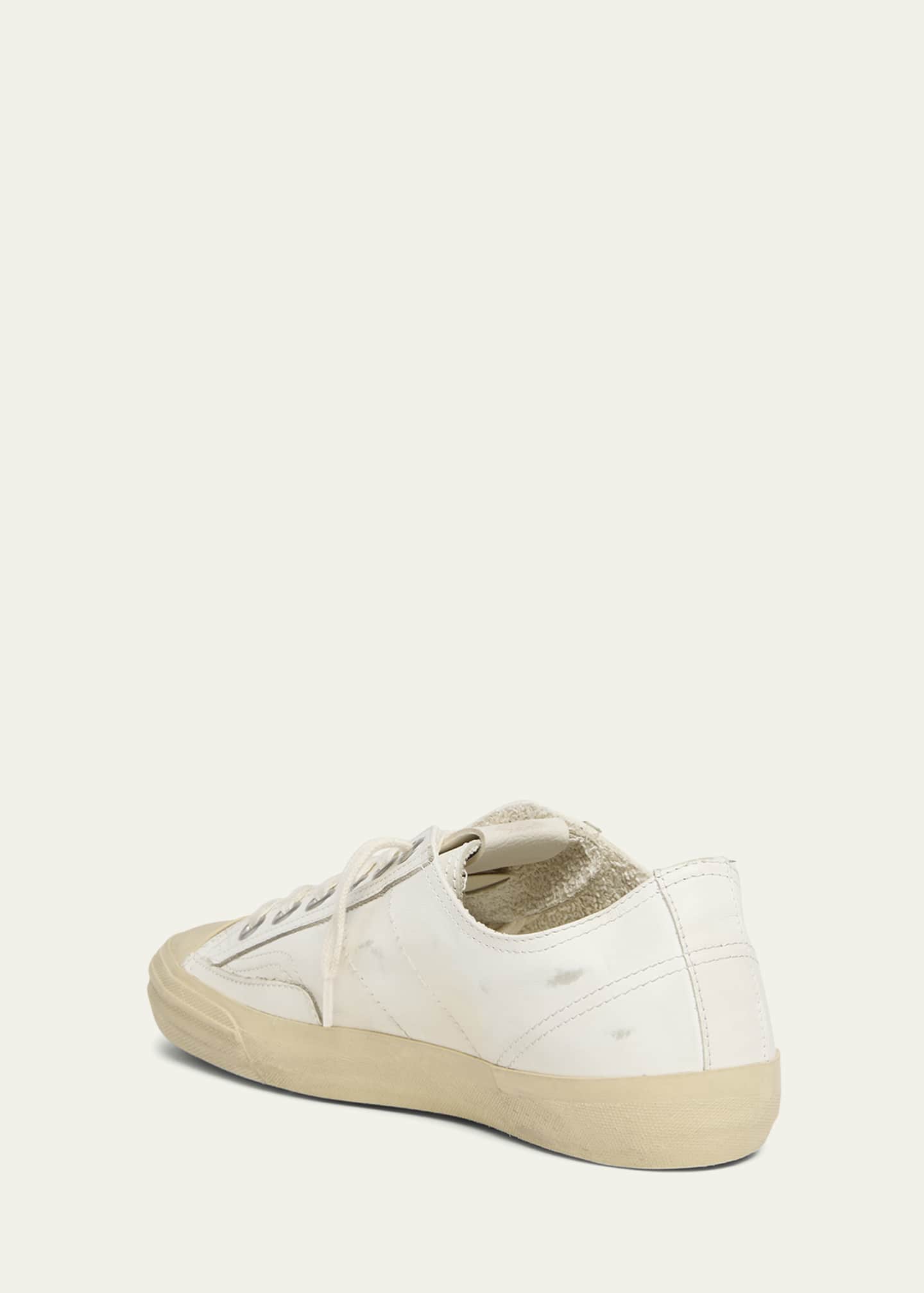 V-Star Leather Glitter Low-Top Sneakers