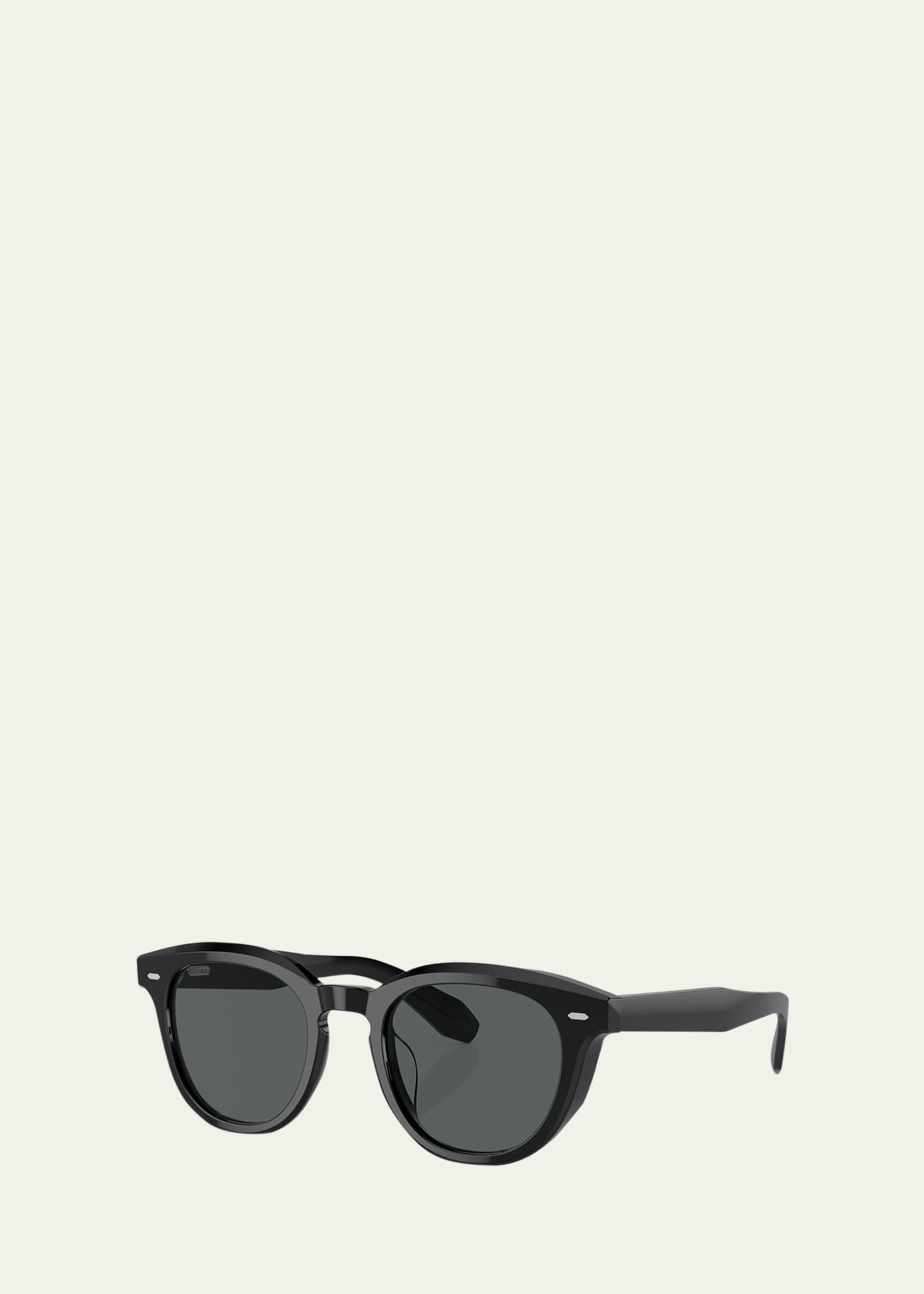 Oliver Peoples Men's n.05 Sun Acetate Square Sunglasses Image 2 of 3