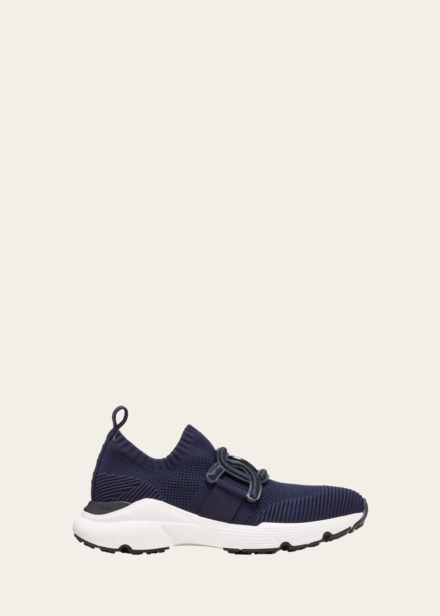 Tod's Stretch Knit Chain Runner Sneakers Image 1 of 5