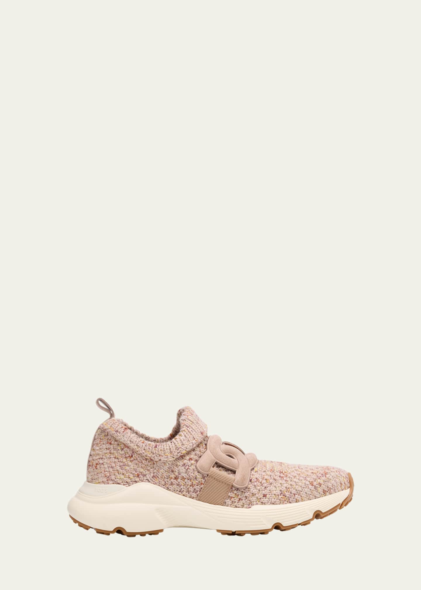 TOD’S KNIT SNEAKERS Tod's Sports Knit Chain Sock Sneakers - Bergdorf Goodman