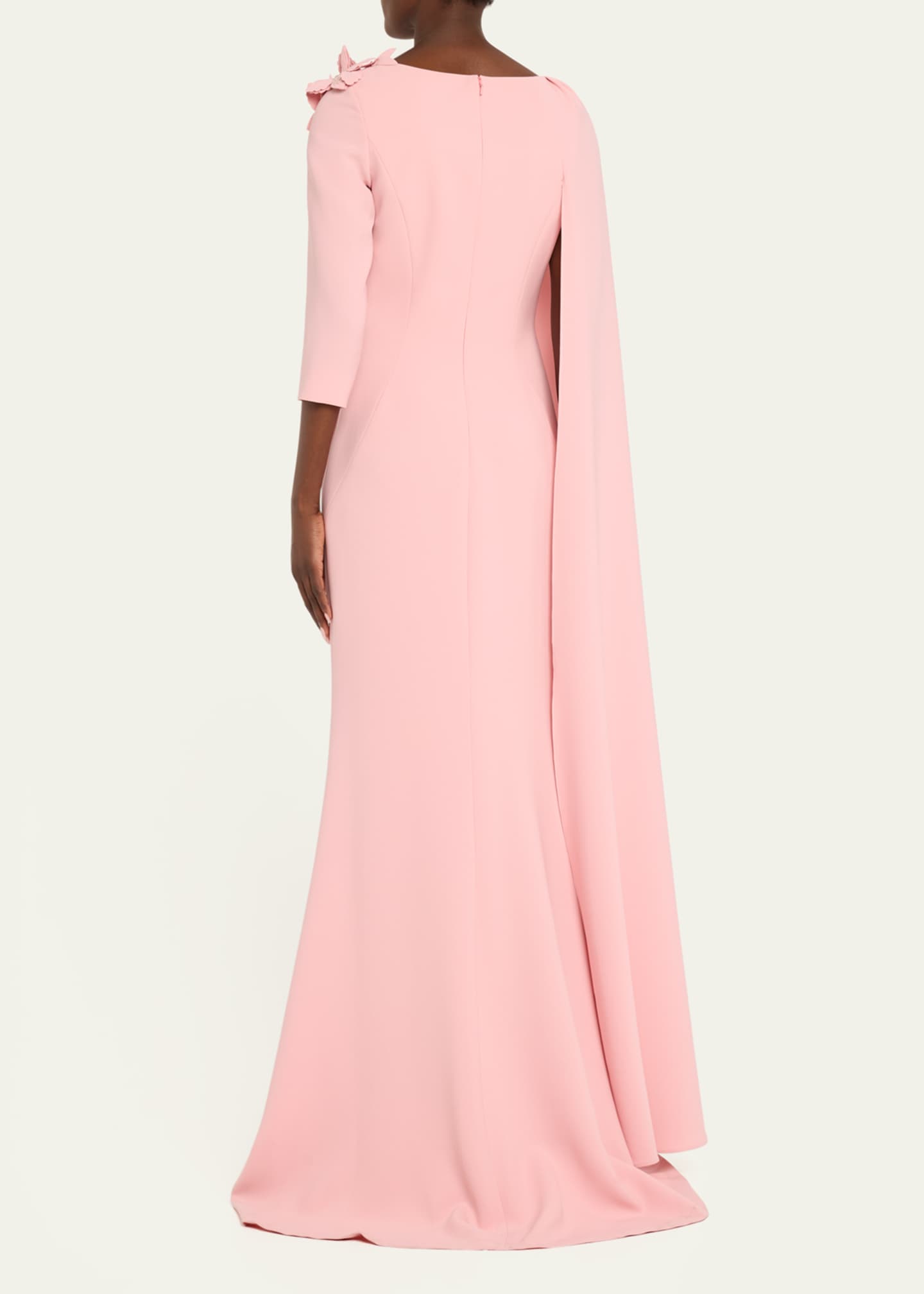 Teri jon floral applique dress clearance