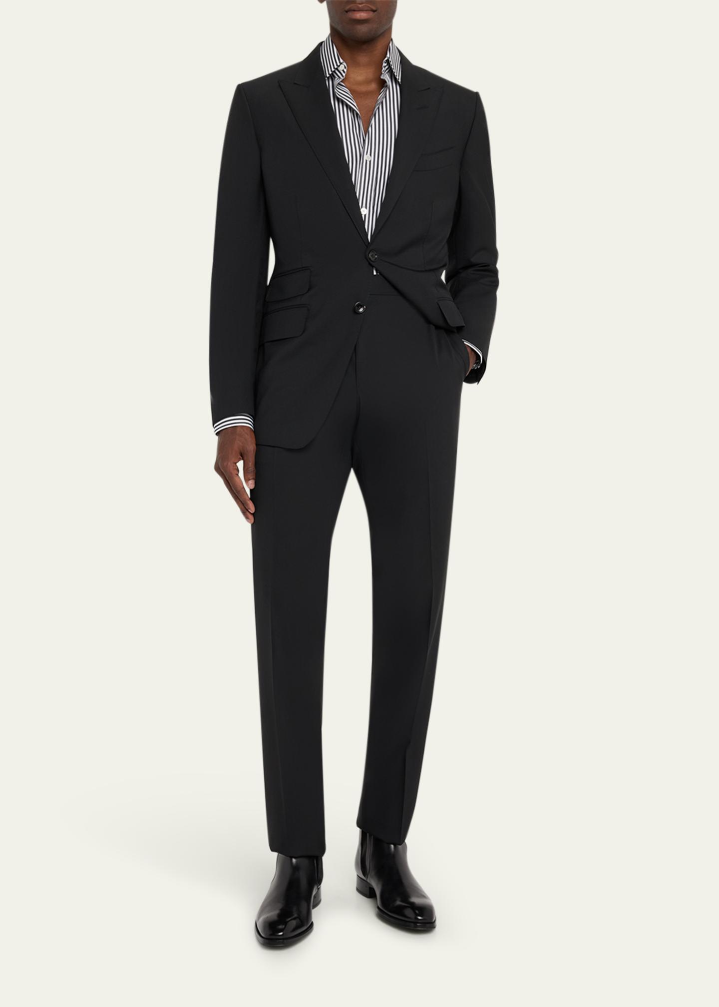 TOM FORD Men s Wool Peak Lapel Two Piece Suit Bergdorf Goodman