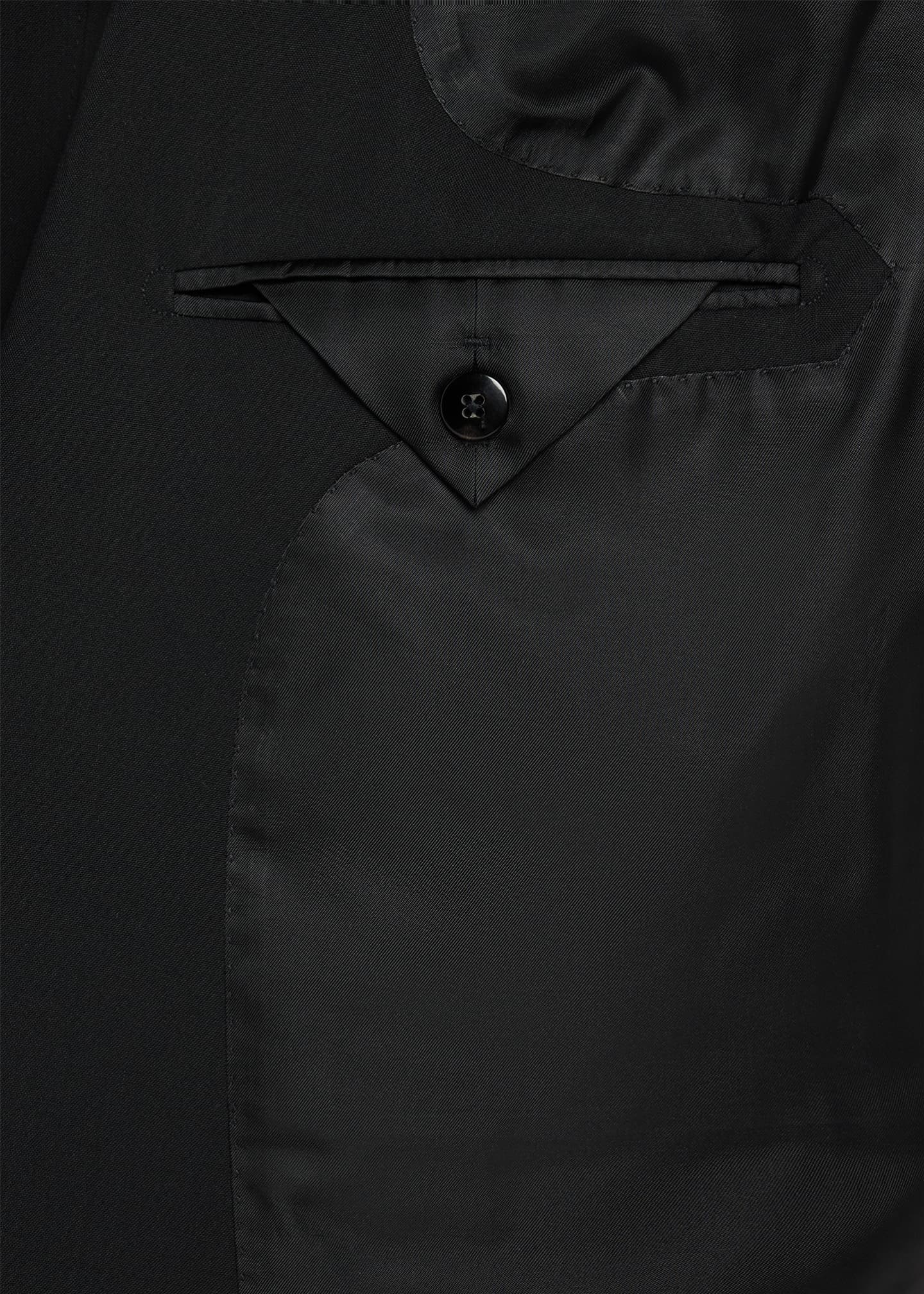TOM FORD Men's Wool Peak Lapel Two-Piece Suit Image 7 of 8