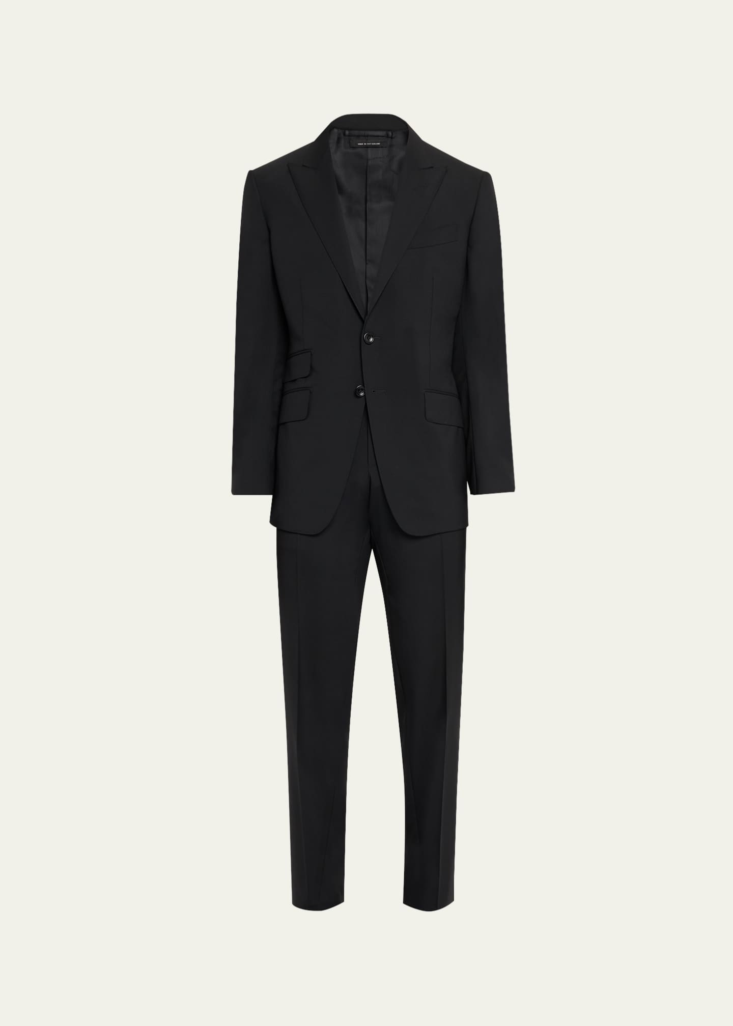 TOM FORD Men's Wool Peak Lapel Two-Piece Suit Image 1 of 8