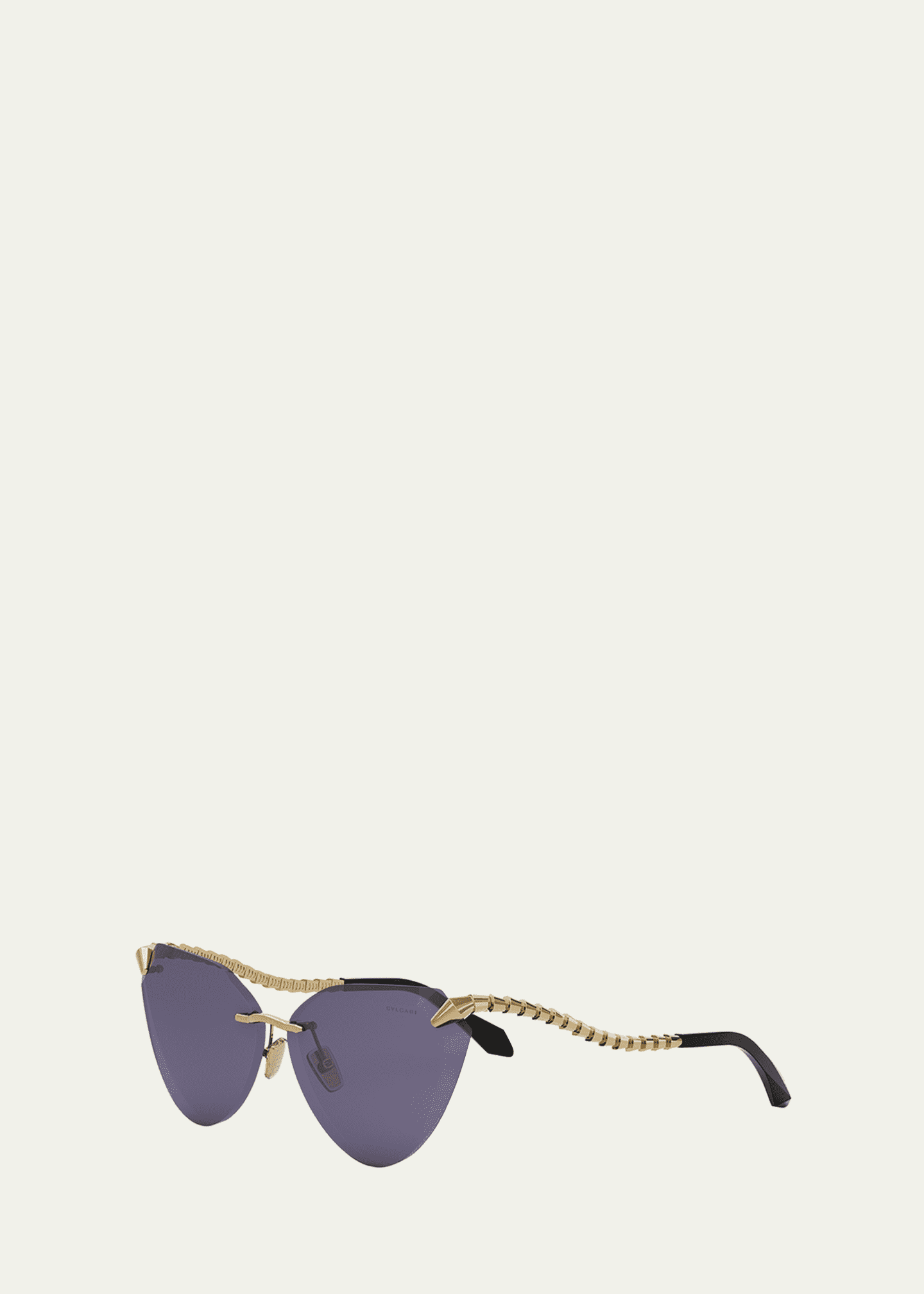 BVLGARI Serpenti Viper Cat-Eye Sunglasses Image 2 of 3