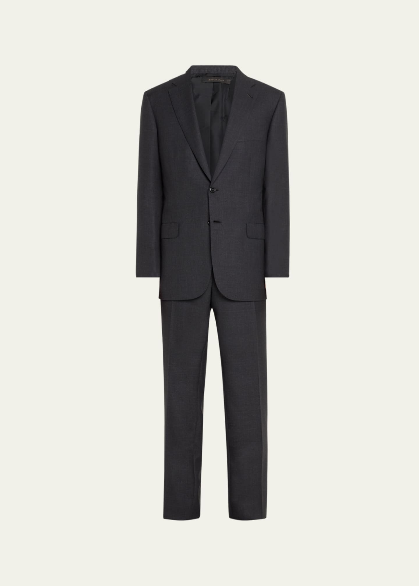 Brioni Men's Tonal Check Wool Suit - Bergdorf Goodman