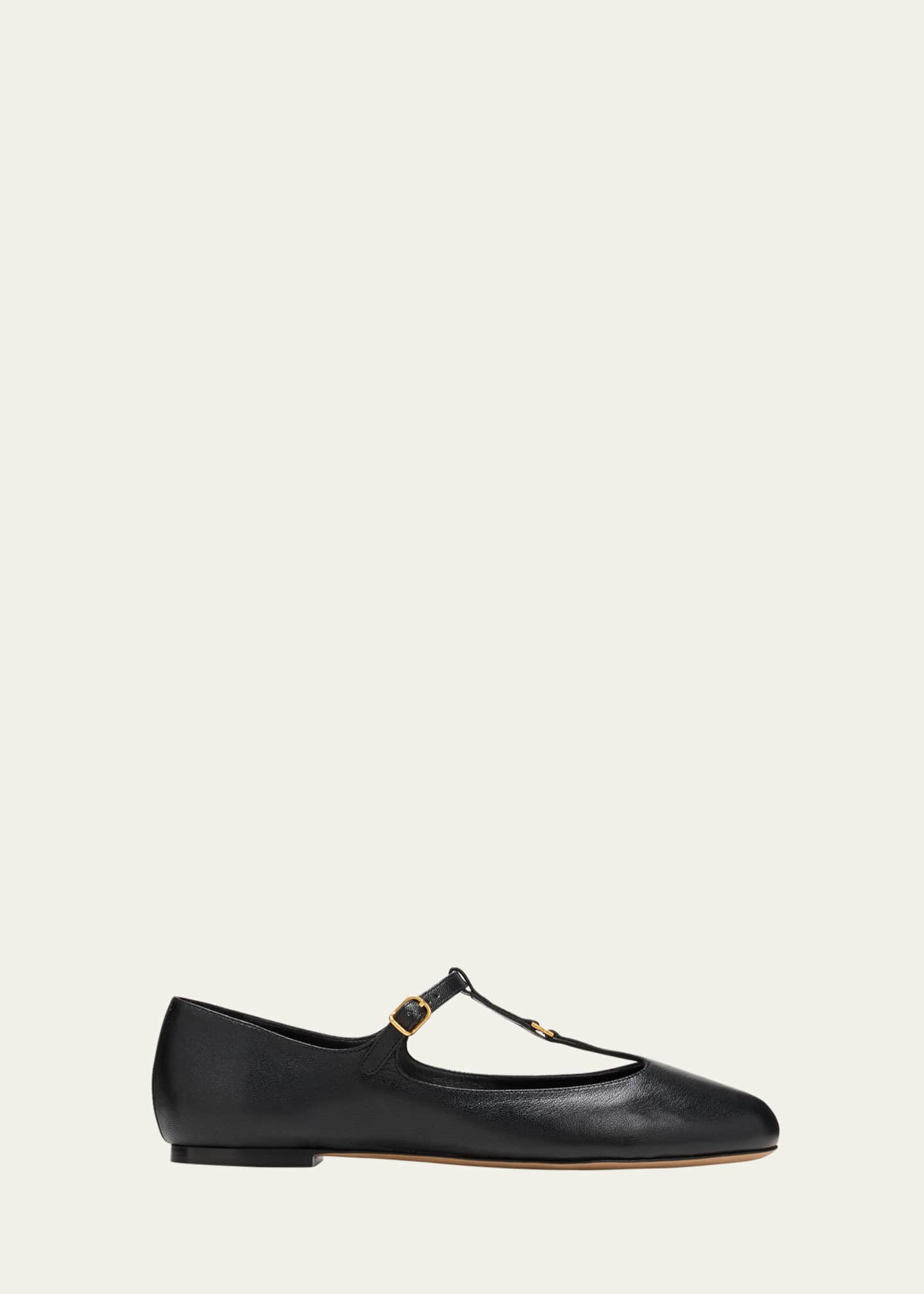 Chloe Marcie Patent Mary Jane Ballerina Flats Image 1 of 5