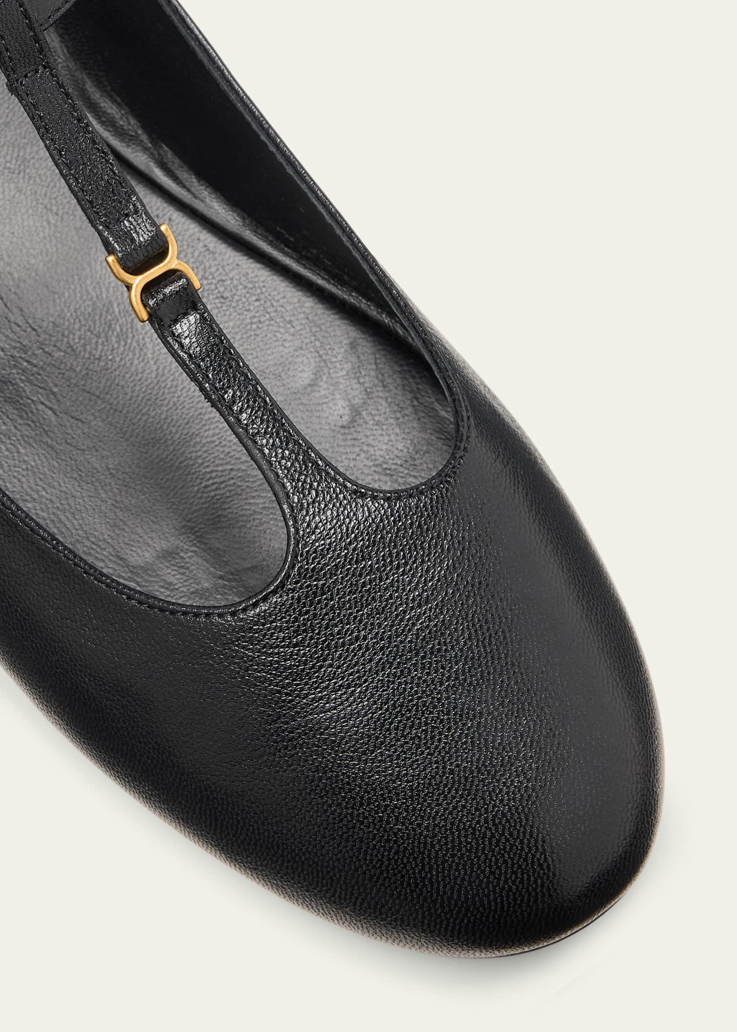 Chloe Marcie Patent Mary Jane Ballerina Flats Image 5 of 5