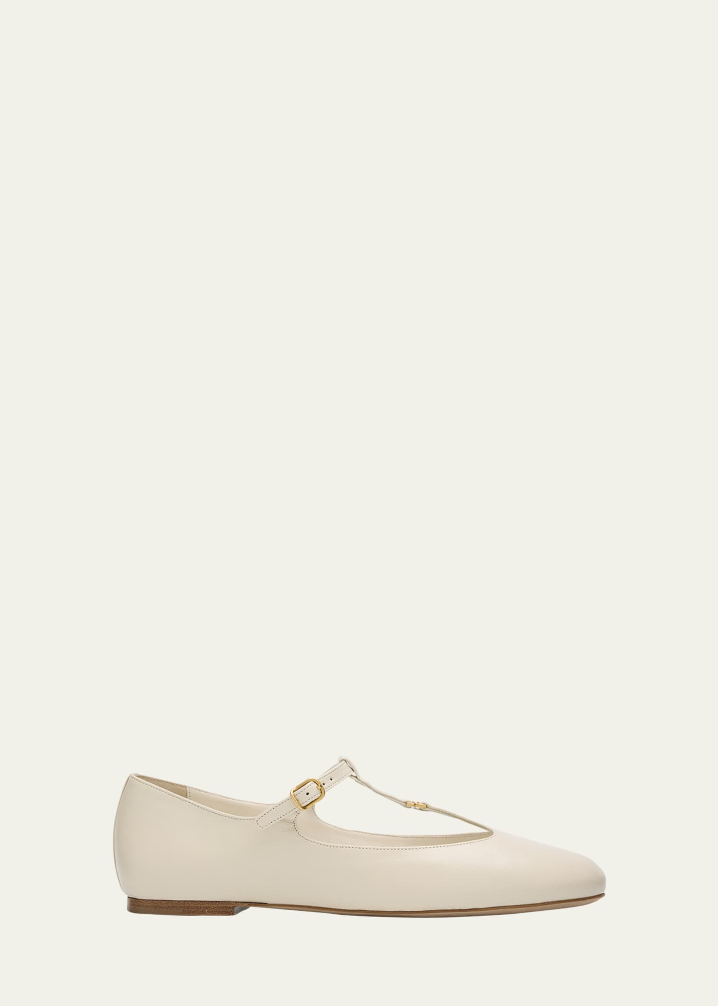 Chloe Marcie Patent Mary Jane Ballerina Flats Image 1 of 2
