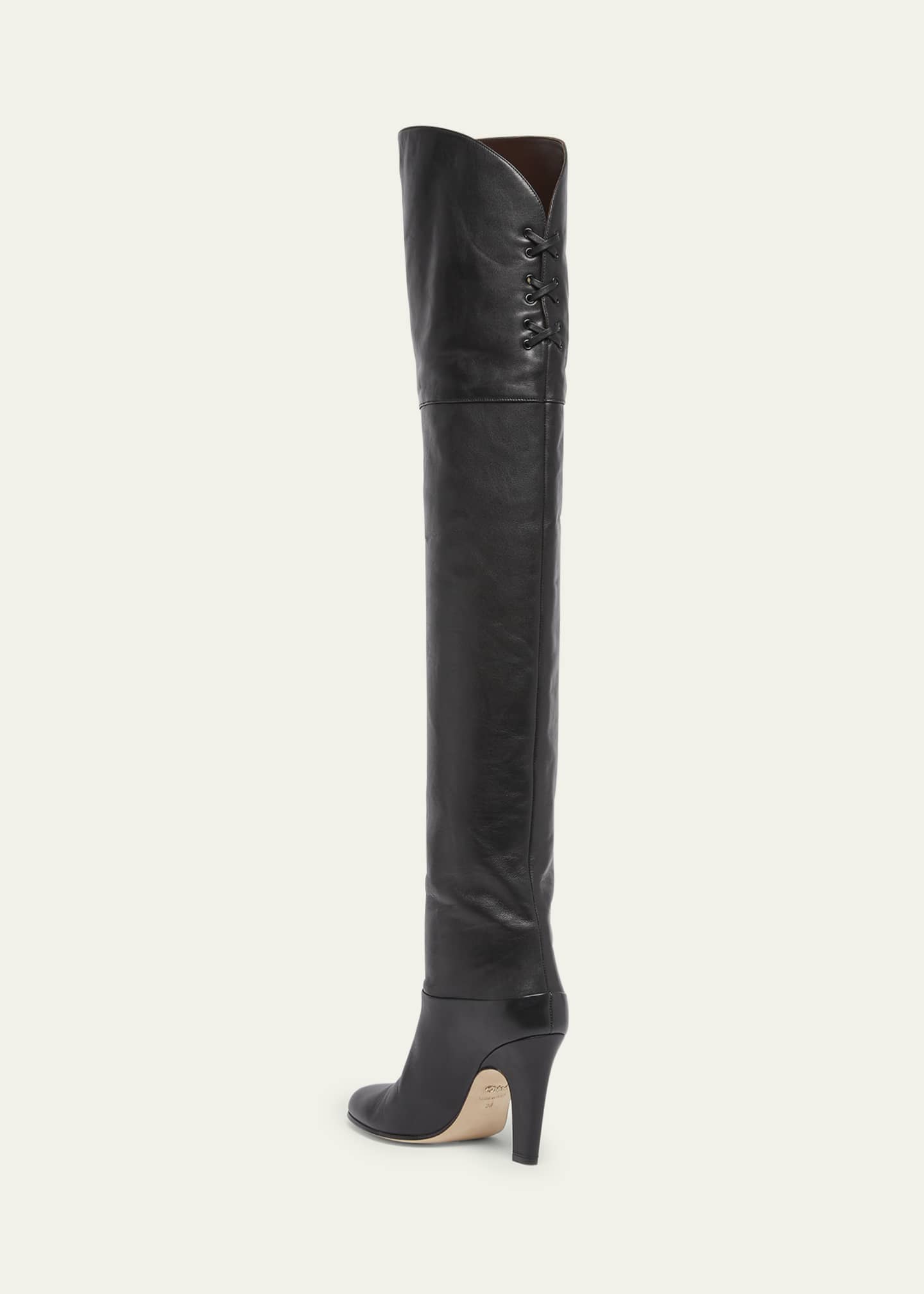 Chloe Eve Leather Over-The-Knee Boots Image 4 of 6