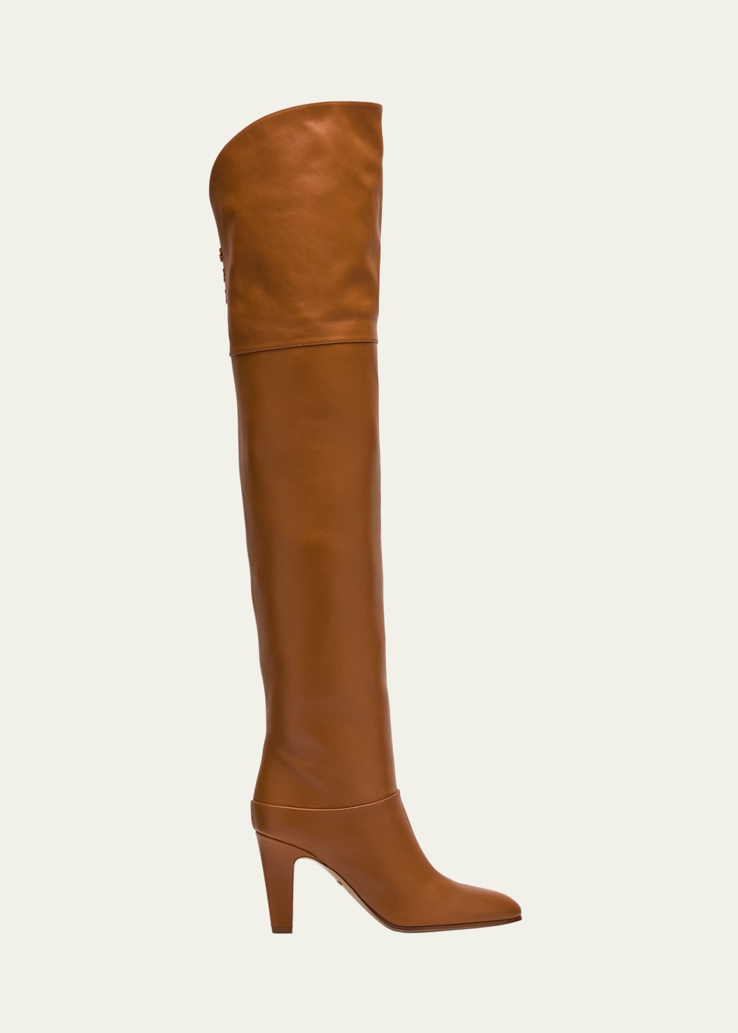Chloe Eve Leather Over The Knee Boots