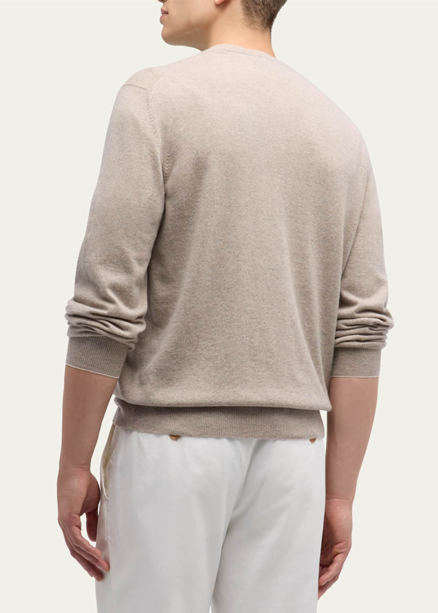 Brunello Cucinelli MD5997695PC1709 関税送料込 Brunello Cucinelli Men's Cashmere V-Neck Sweater - Bergdorf