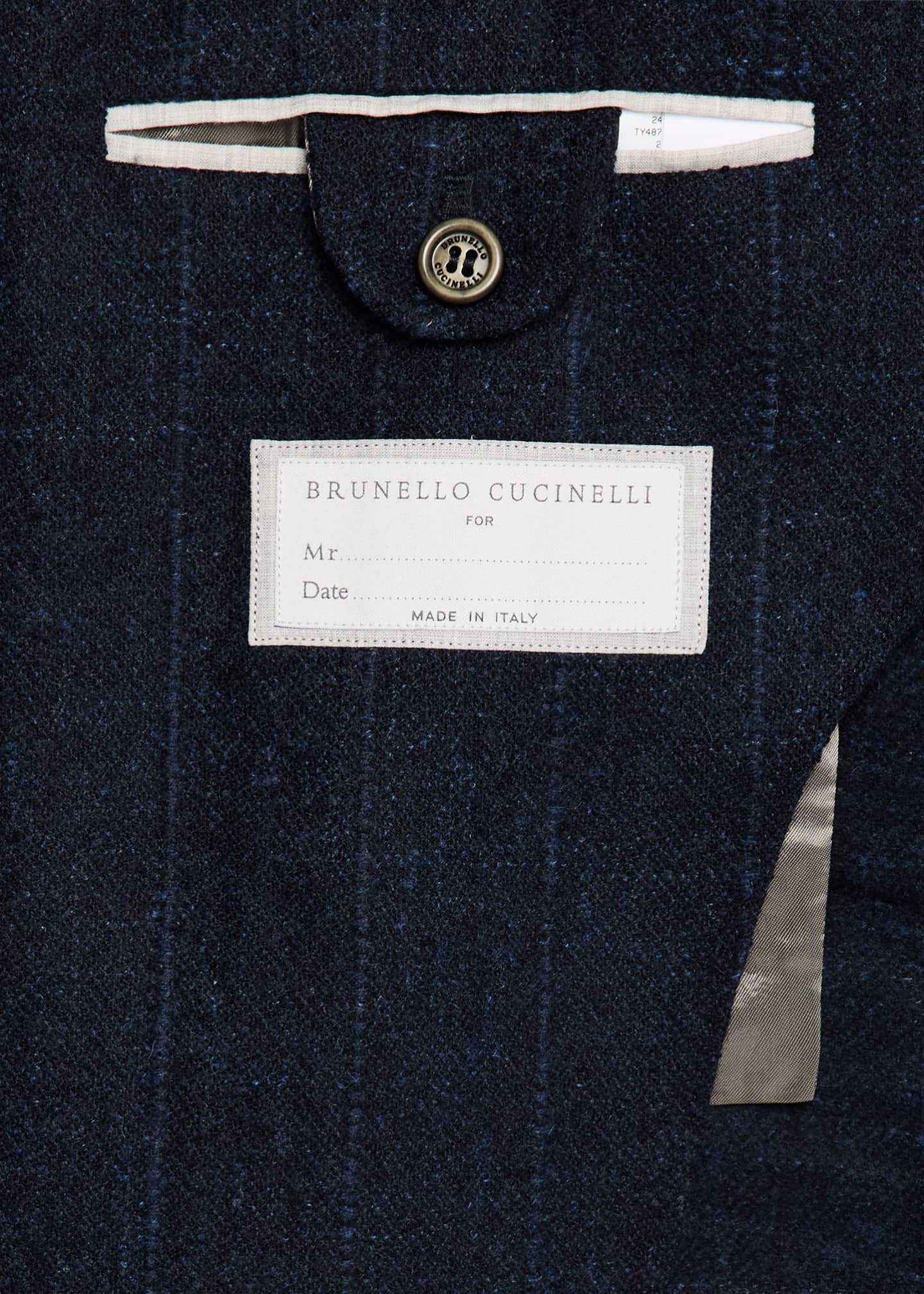 Brunello Cucinelli Men's Cavallo Pinstripe Two-Piece Suit Image 7 of 8