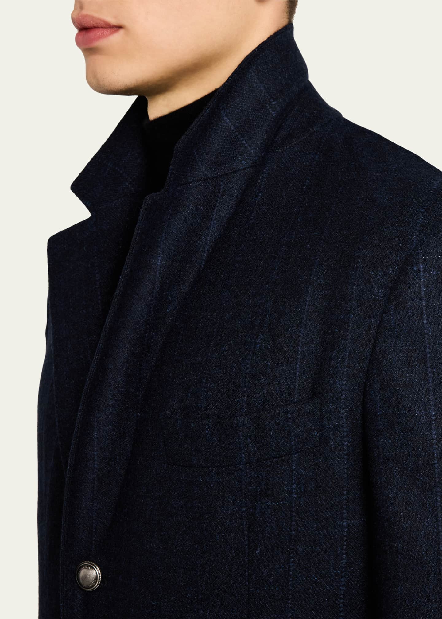 Brunello Cucinelli Men's Cavallo Pinstripe Two-Piece Suit Image 8 of 8