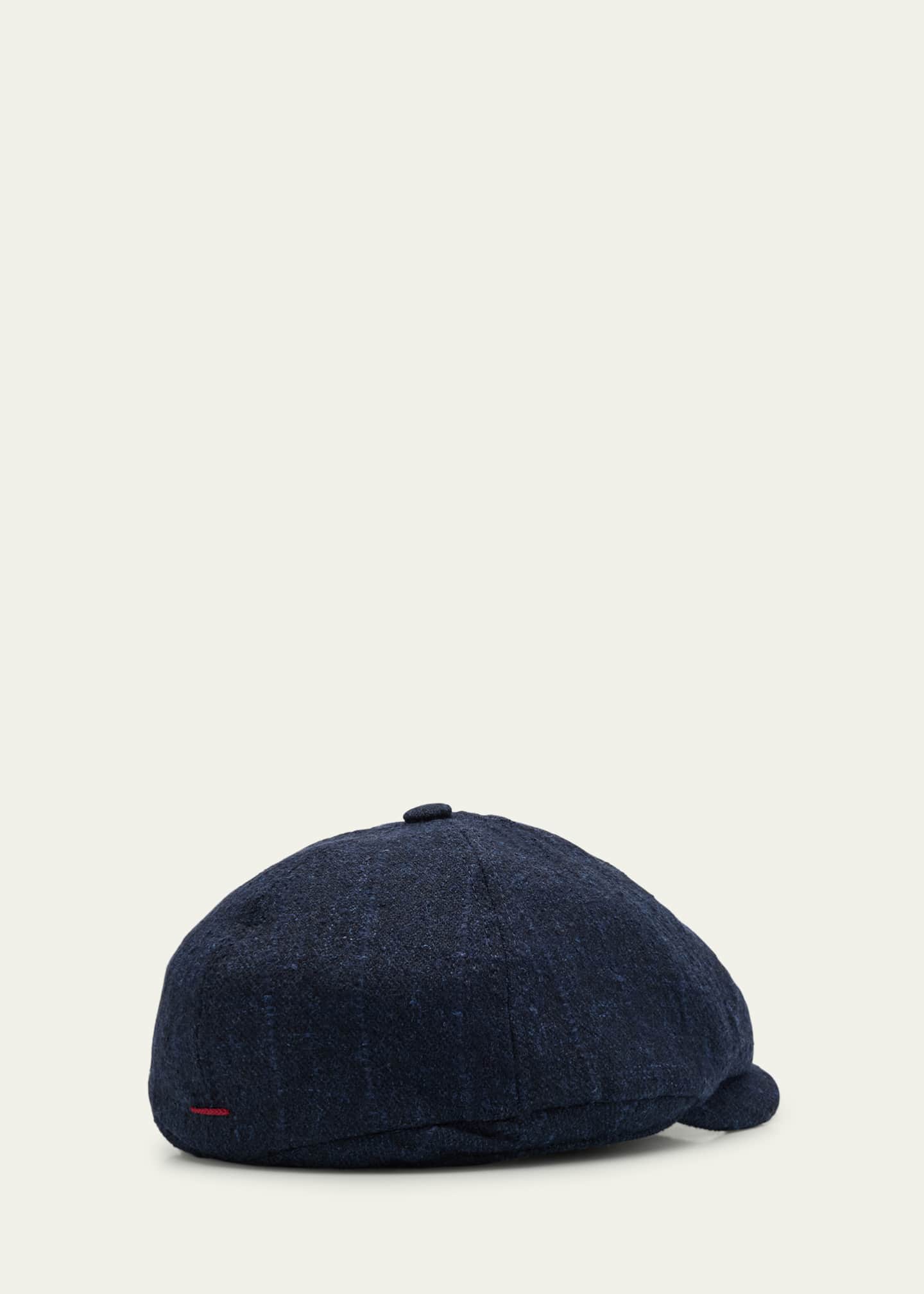 Brunello Cucinelli Men's Corduroy Newsboy Hat Image 2 of 2