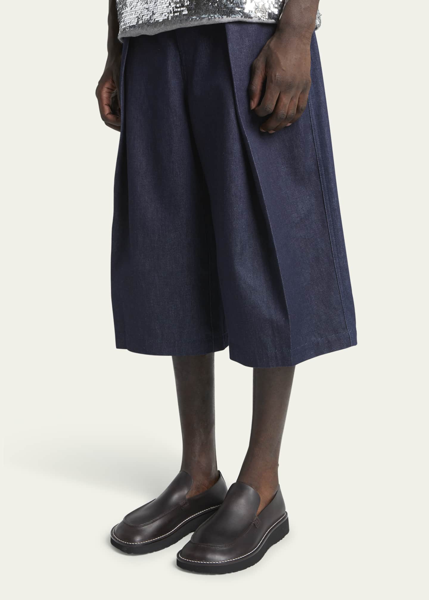 Loewe x Paula's Ibiza Men's Faro Leather Loafers - Bergdorf