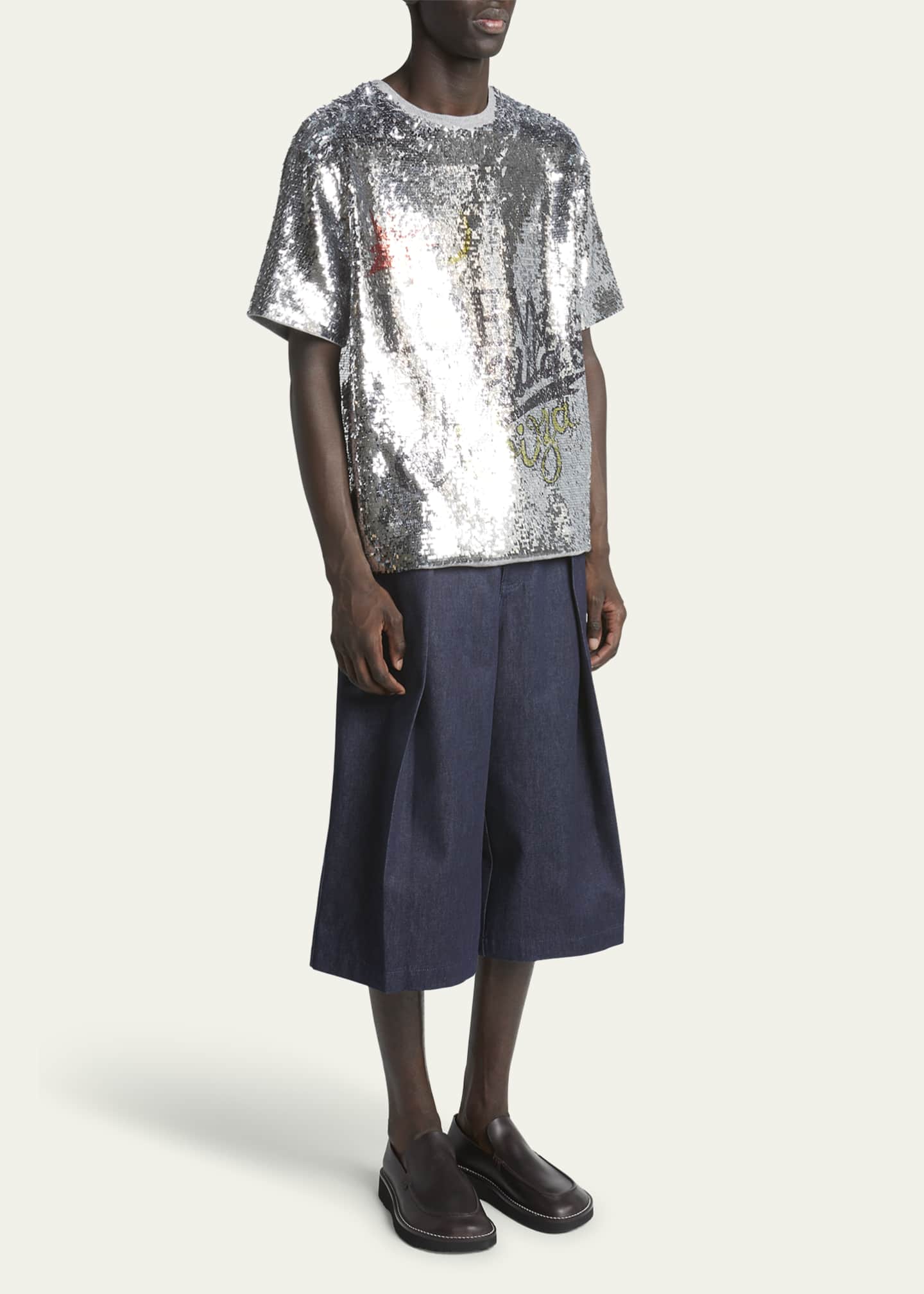 Loewe x Paula's Ibiza Men's Faro Leather Loafers - Bergdorf