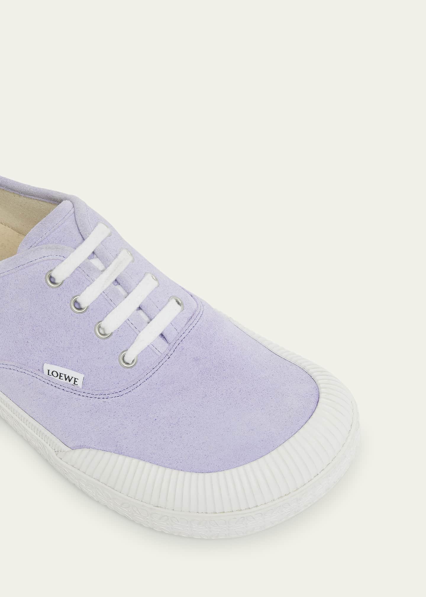 Loewe x Paula's Ibiza Men's Terra Suede Low-Top Sneakers Image 5 of 5