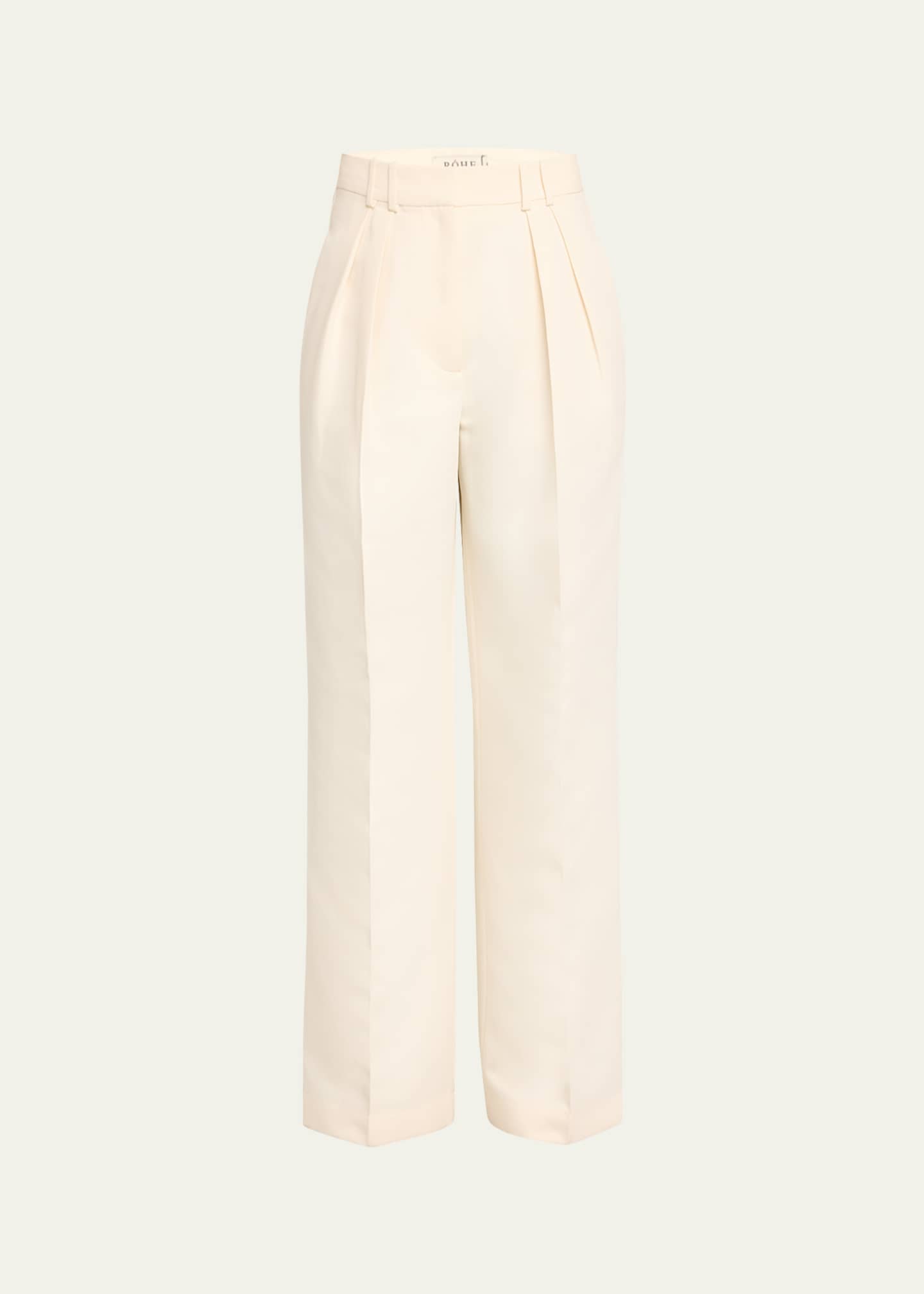 Tailored Wide-Leg Trousers