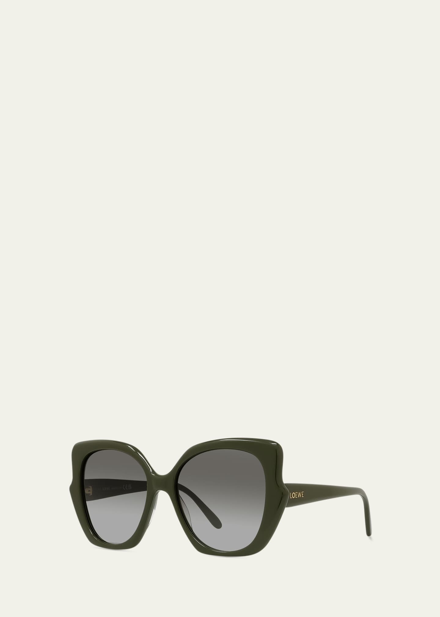 Loewe Logo Acetate Square Sunglasses Image 2 of 3