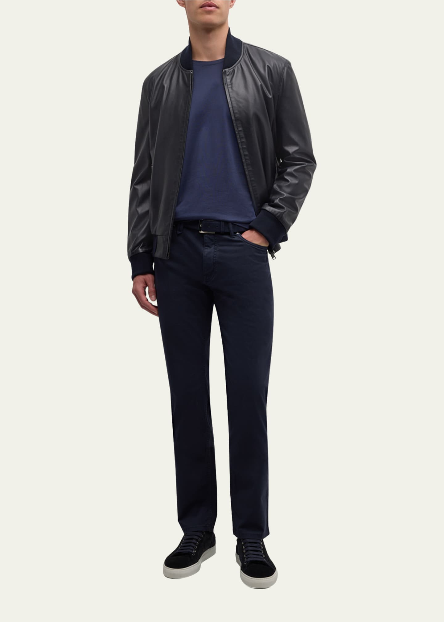 Brioni Men's 5-Pocket Pants Image 2 of 7