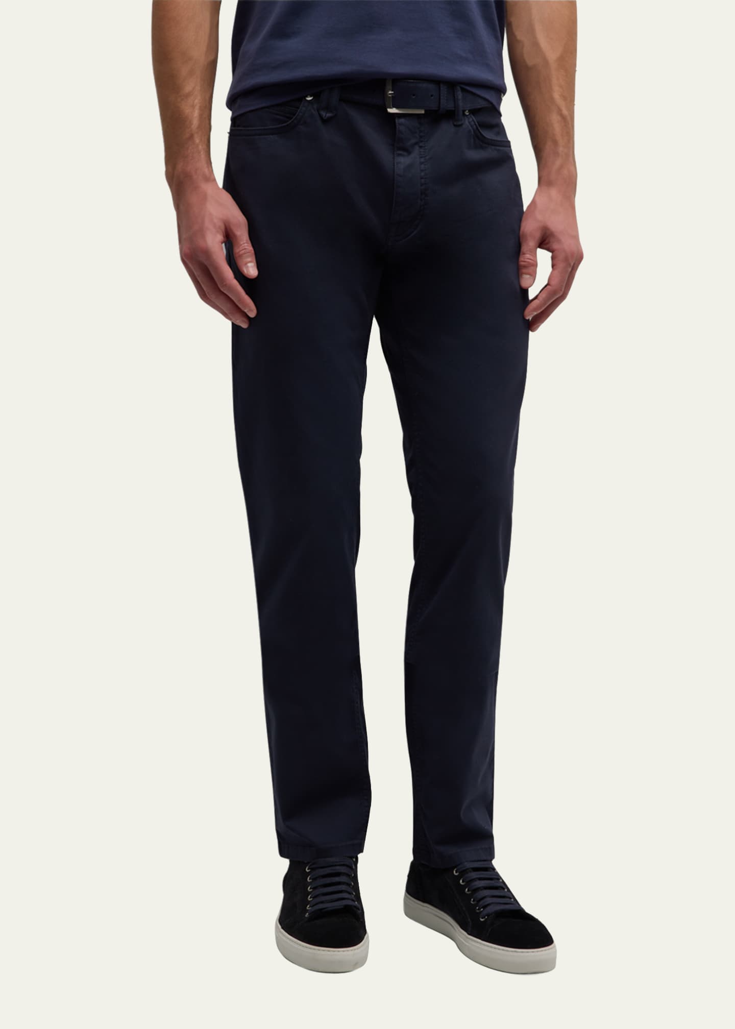 Brioni Men's 5-Pocket Pants Image 4 of 7
