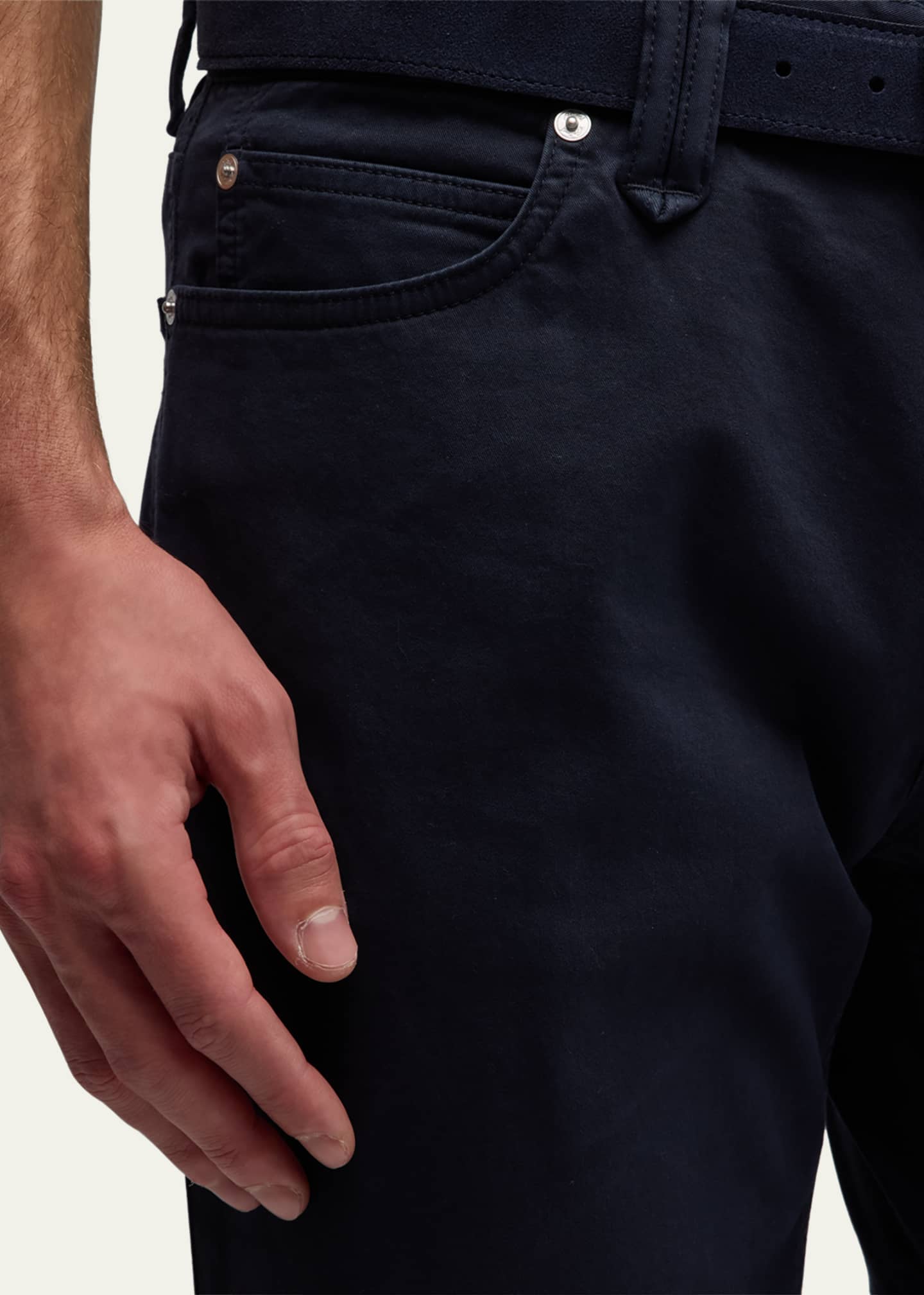 Brioni Men's 5-Pocket Pants Image 7 of 7