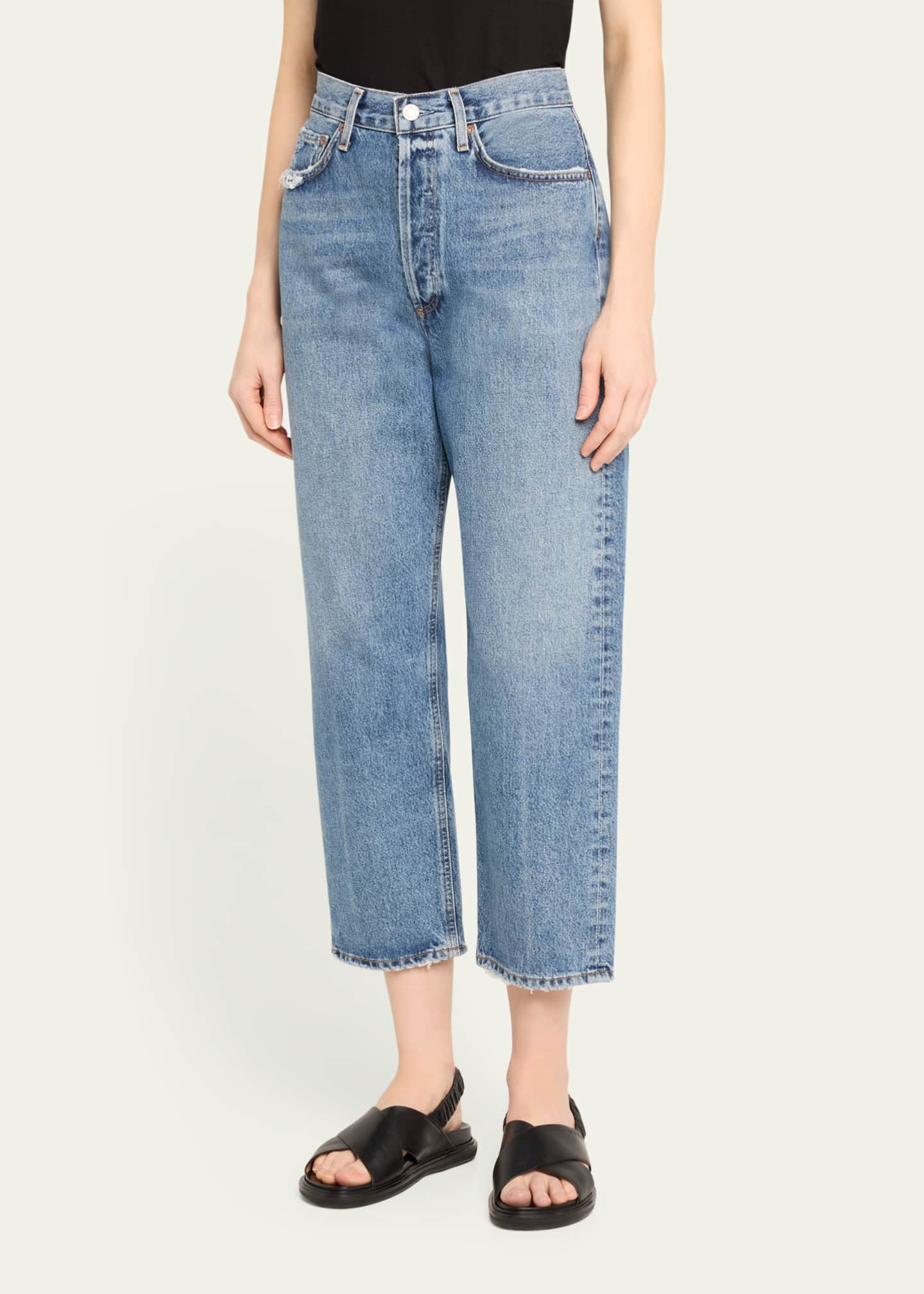AGOLDE 90's Crop Jeans Image 4 of 5