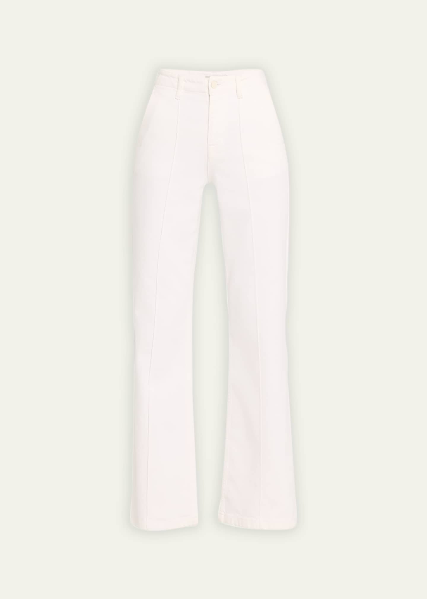 SIMKHAI Ansel Flared Denim Trousers Image 1 of 5