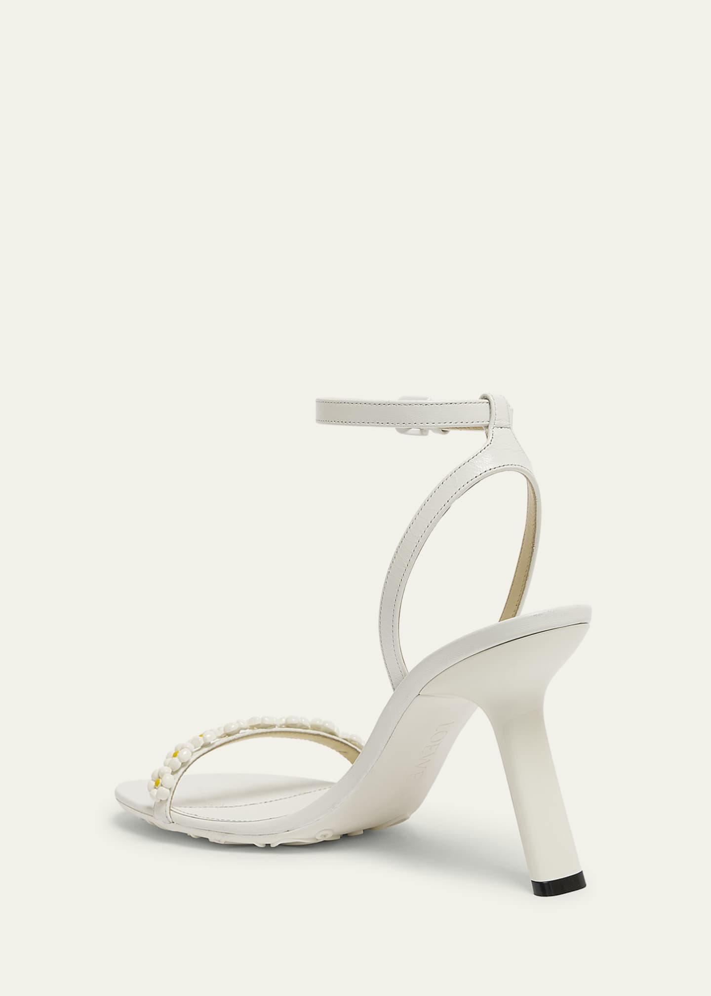 Loewe Petal Daisy Leather Sandals Image 4 of 5