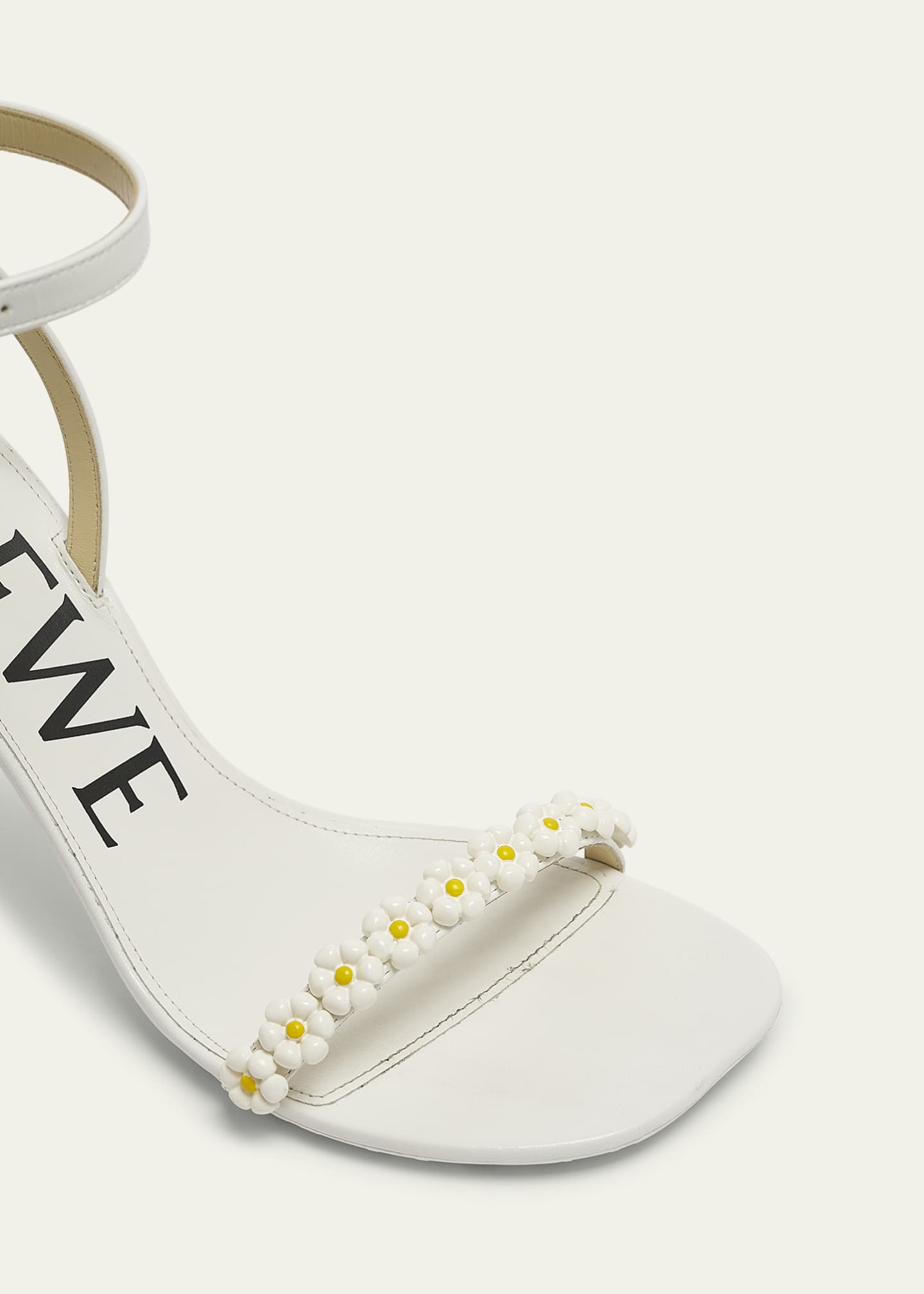 Loewe Petal Daisy Leather Sandals Image 5 of 5