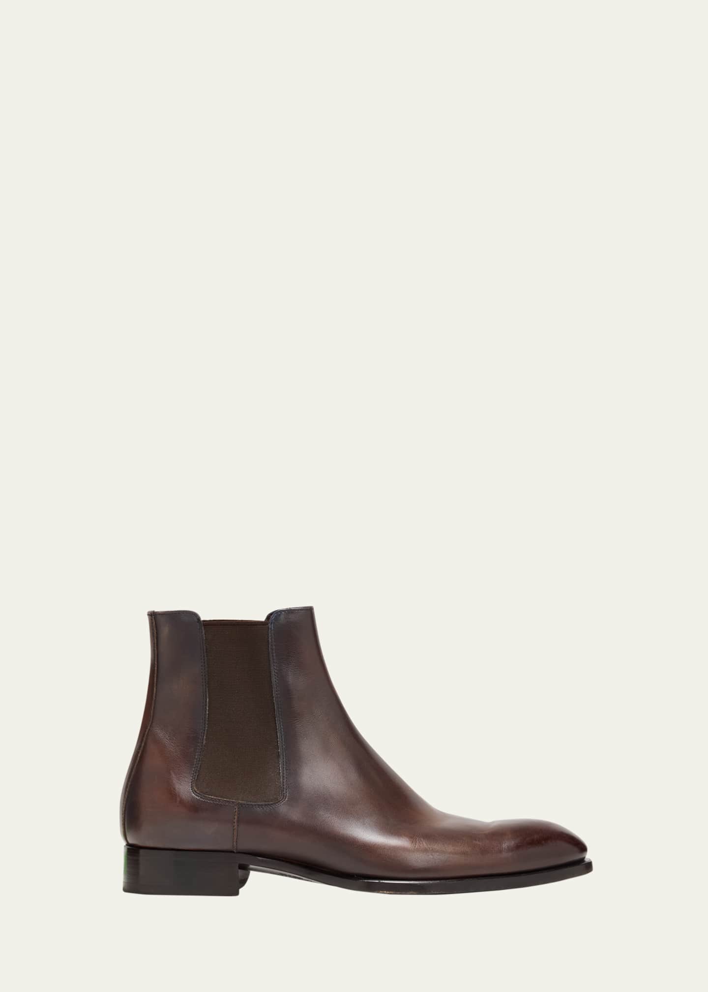 Brioni Men's Leather Chelsea Boots Image 1 of 5