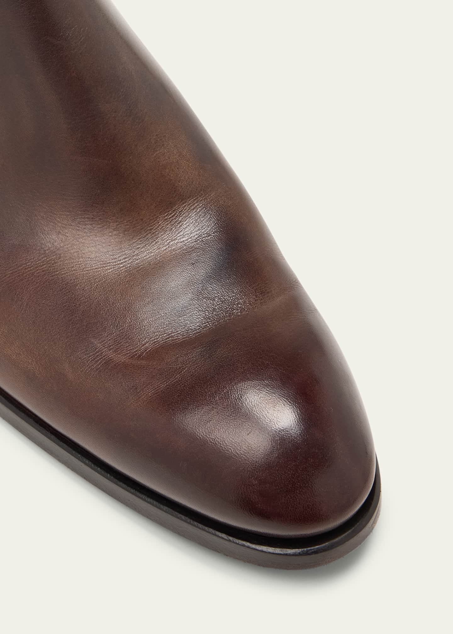 Brioni Men's Leather Chelsea Boots