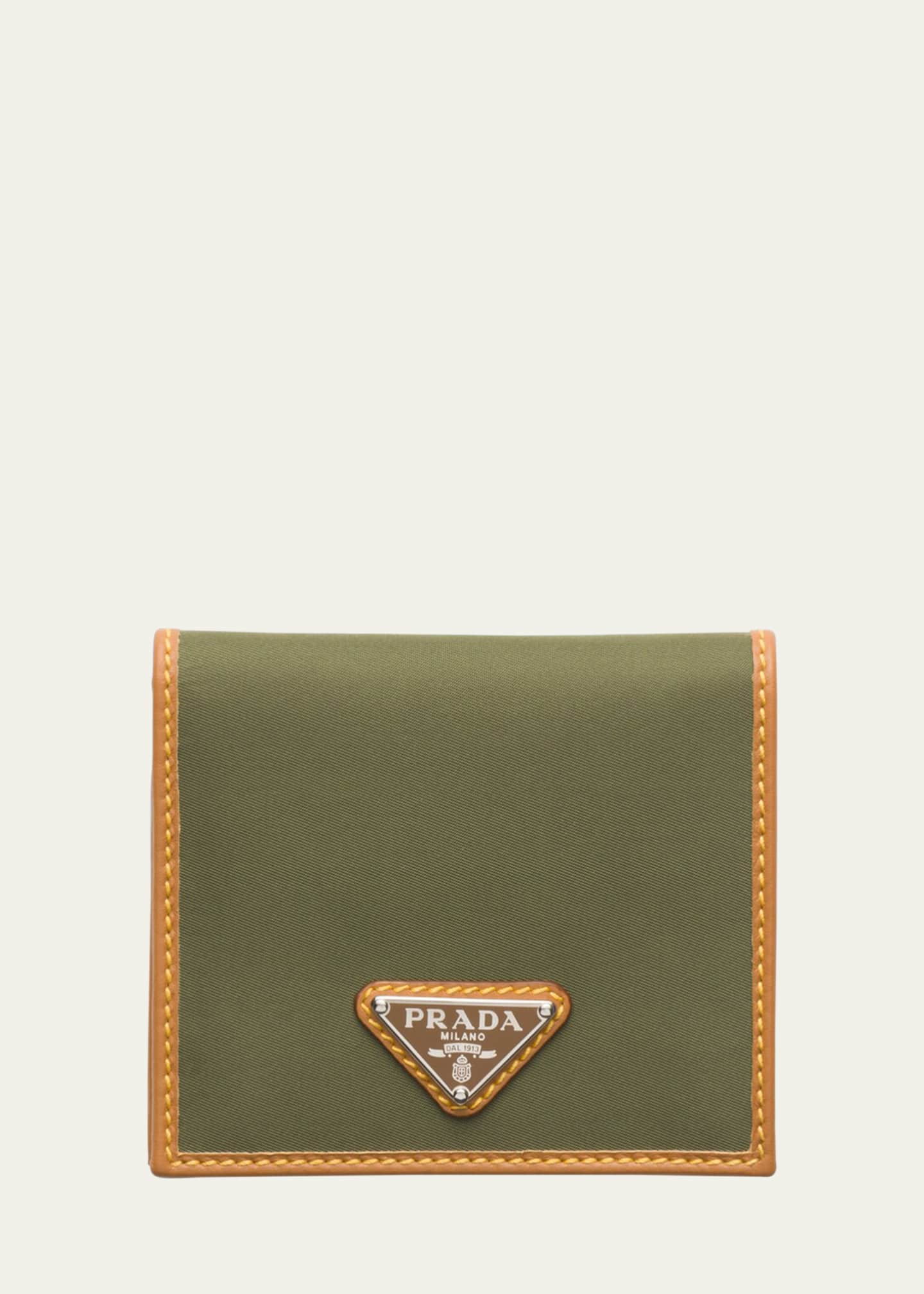 Prada Men s Re Nylon Bifold Wallet Bergdorf Goodman