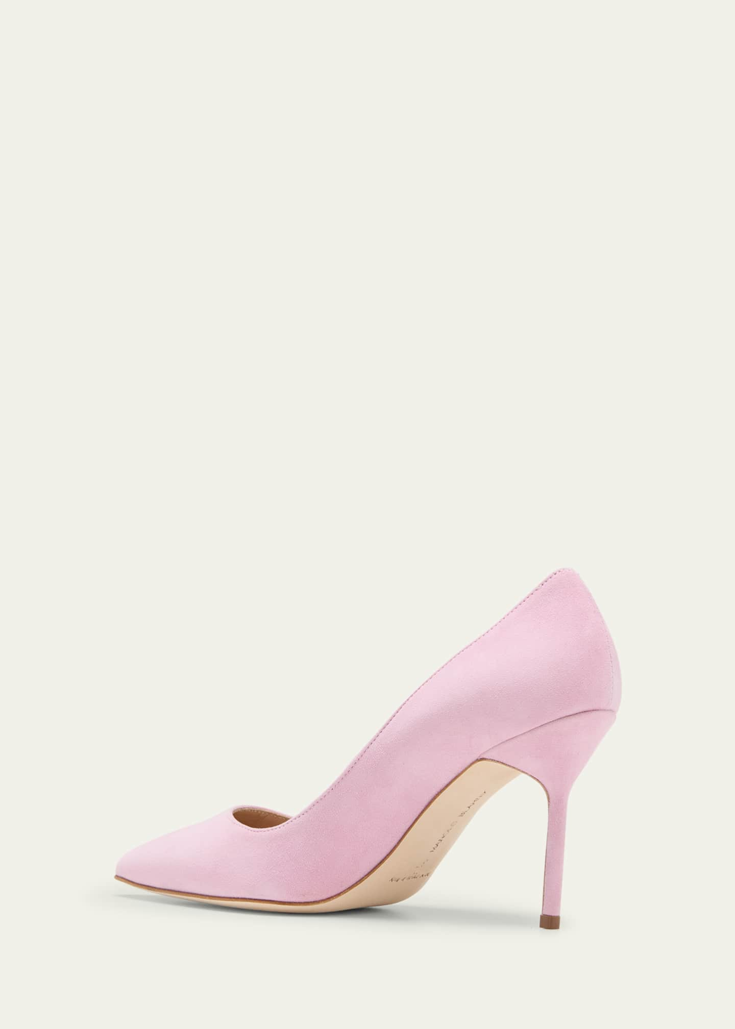 Manolo Blahnik BB Classic Suede Stiletto Pumps - Bergdorf Goodman