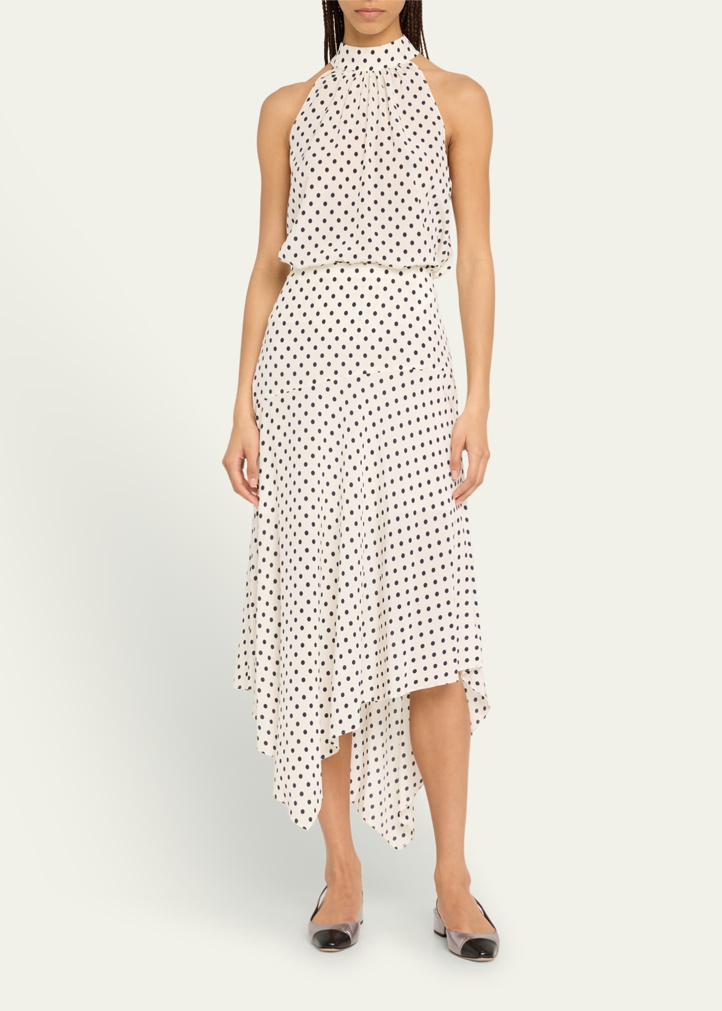 Veronica beard polka dot dress on sale