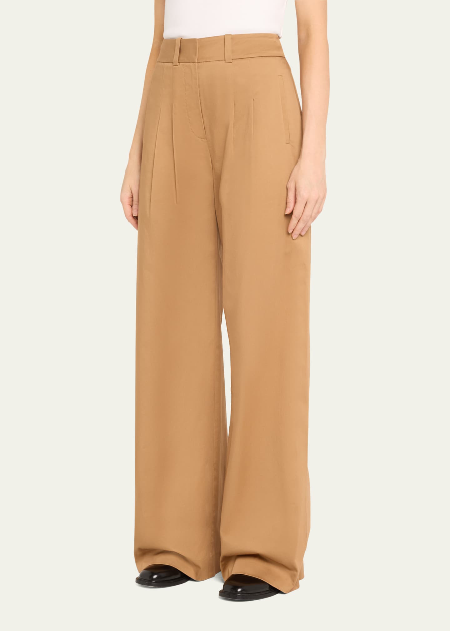 Veronica Beard Rennert Pleated Pants Image 4 of 5
