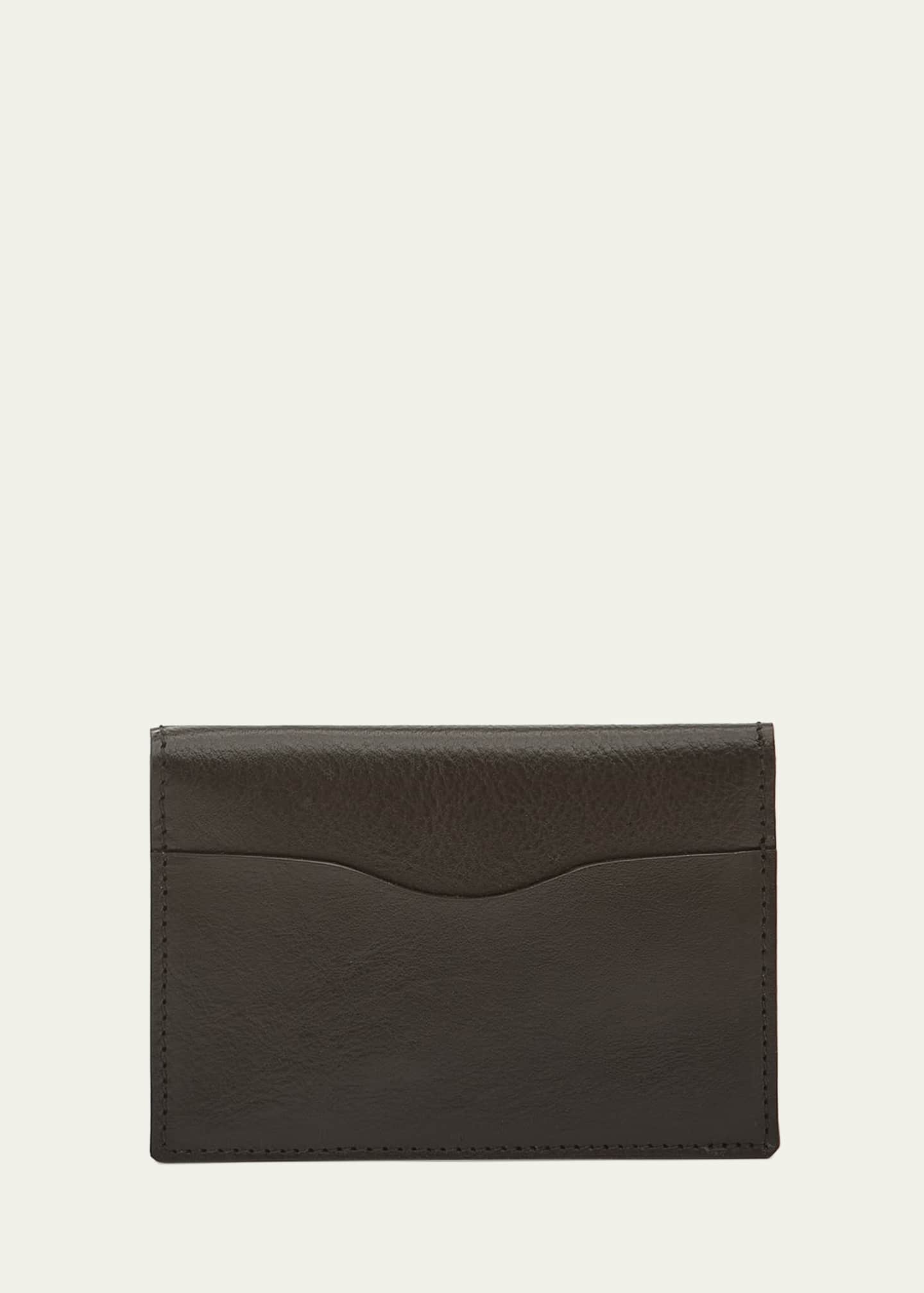 Il Bisonte Men's Galileo Leather Card Case Image 2 of 3