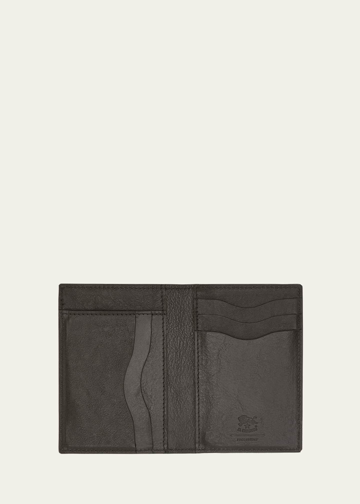 Il Bisonte Men's Galileo Leather Card Case Image 3 of 3