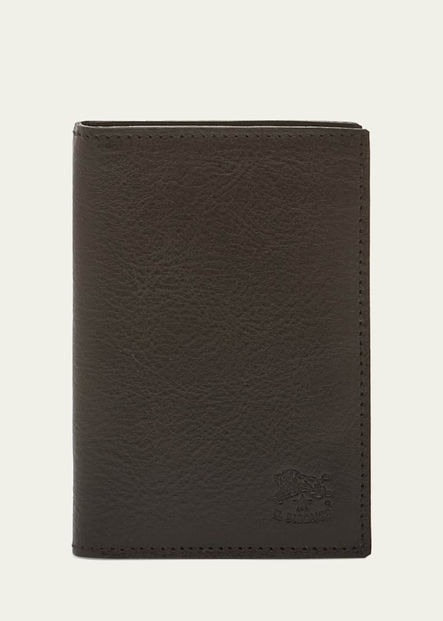 Il Bisonte Men's Galileo Leather Card Case Image 1 of 3