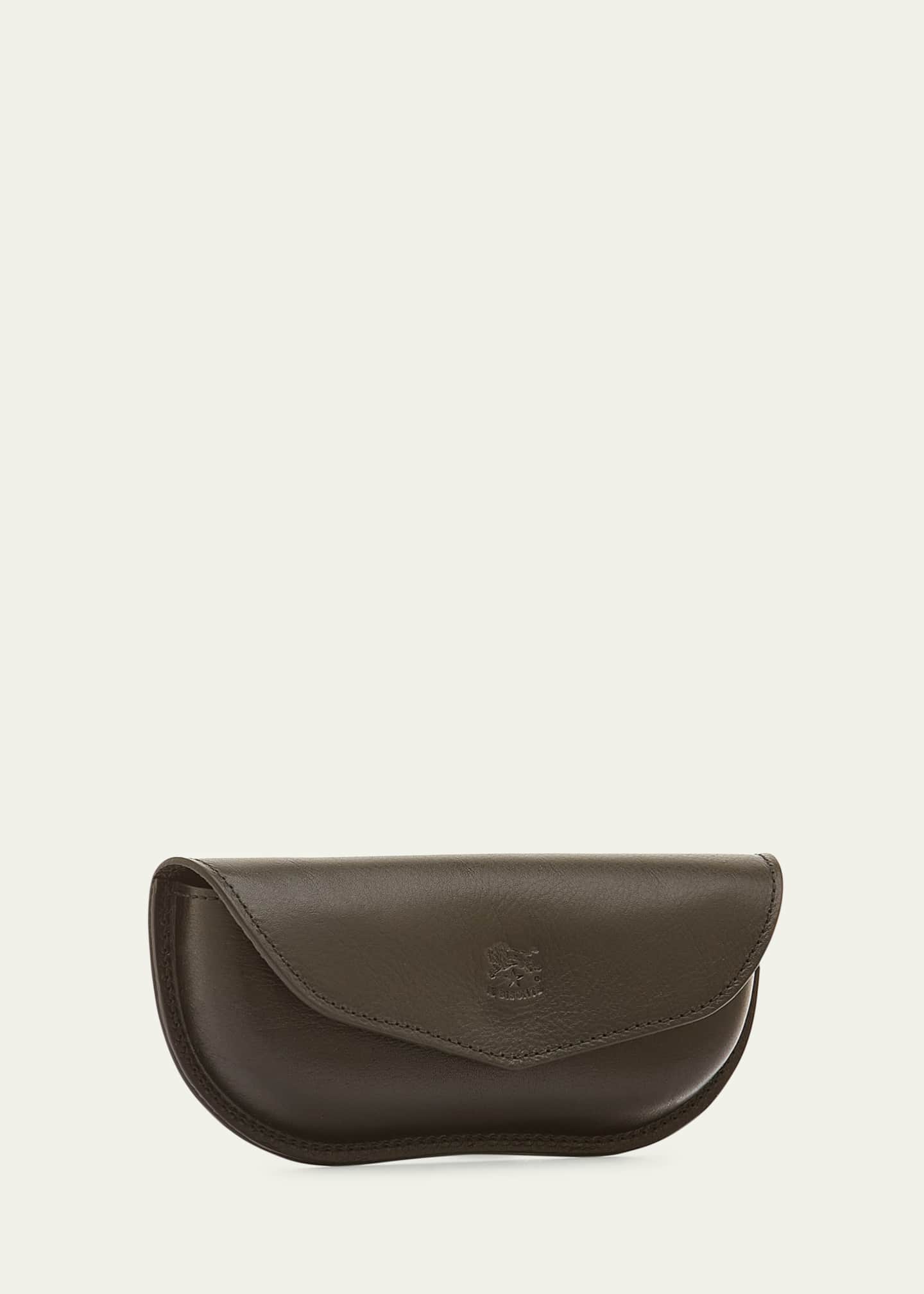 Il Bisonte Men's Leather Eyeglass Case Image 2 of 3