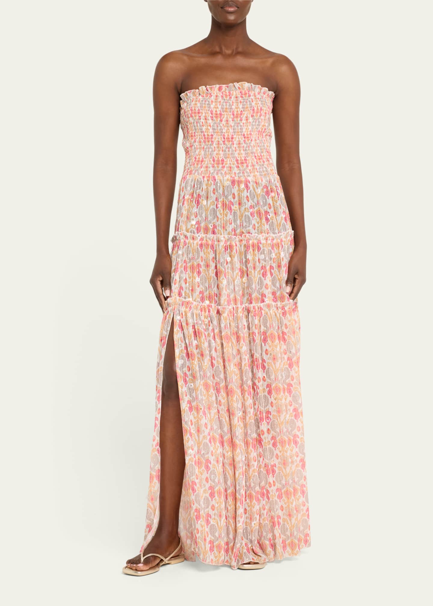 Ramy Brook Leta Strapless Maxi Dress Image 2 of 4