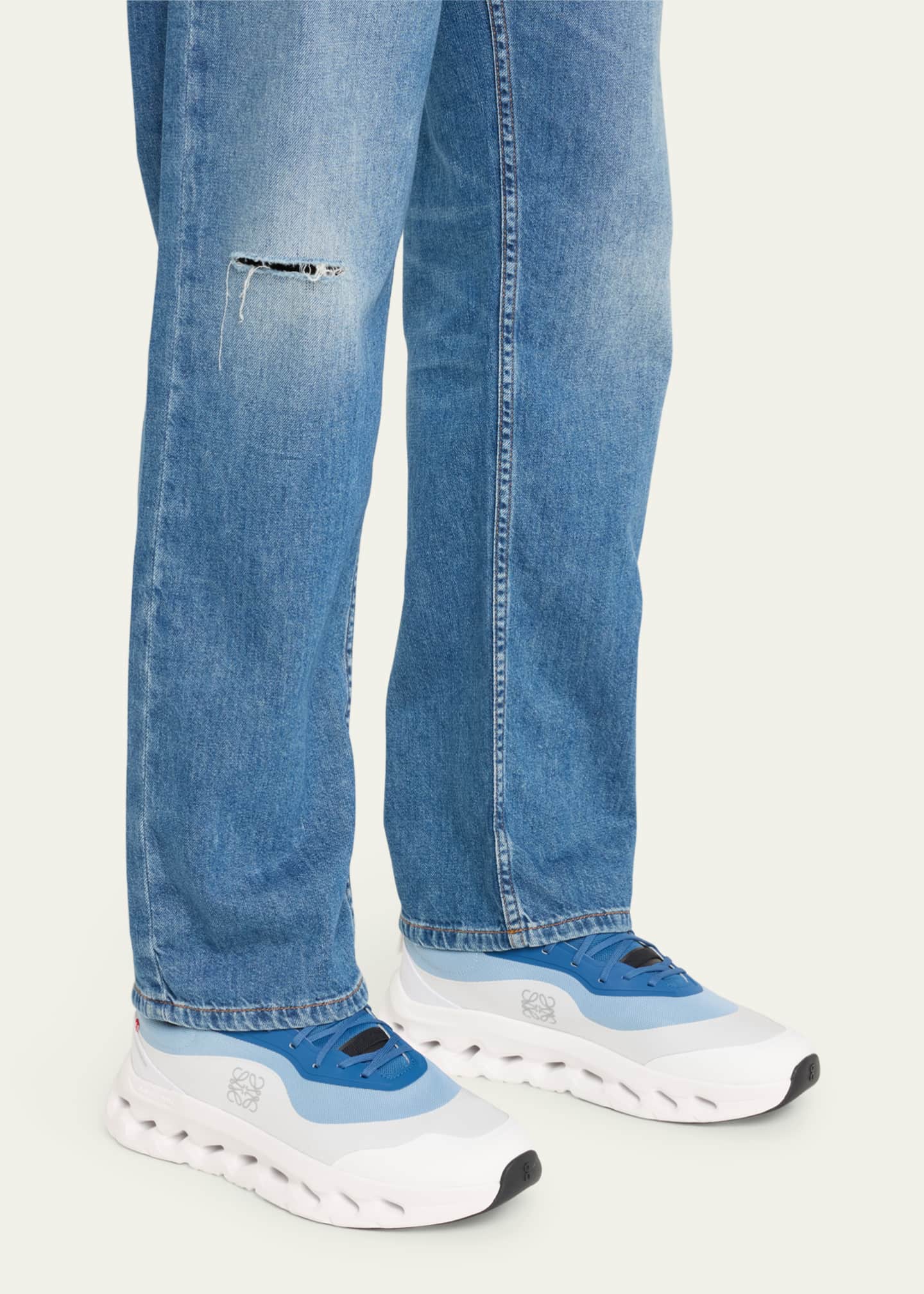 Loewe x On Men's Cloudtilt 2 Knit Low-Top Sneakers Image 3 of 5