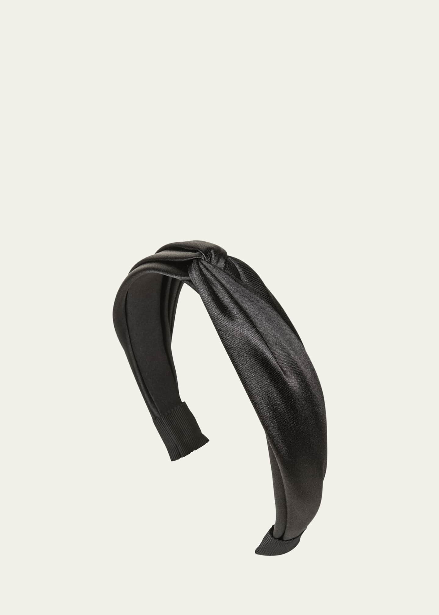 Jennifer Behr Twist Silk Headband Image 1 of 2