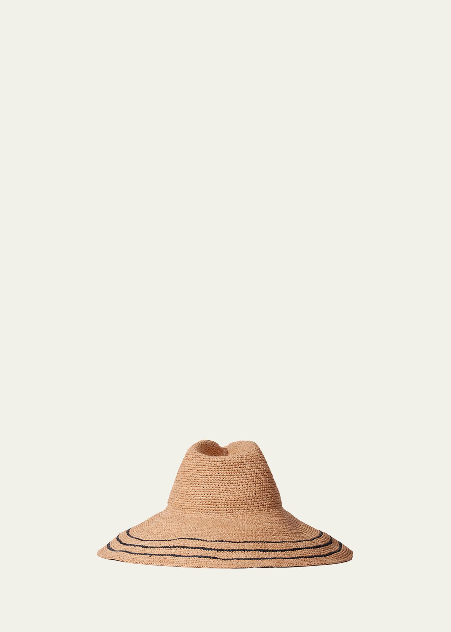 Janessa Leone Waverly Raffia Large Brim Hat - Bergdorf Goodman