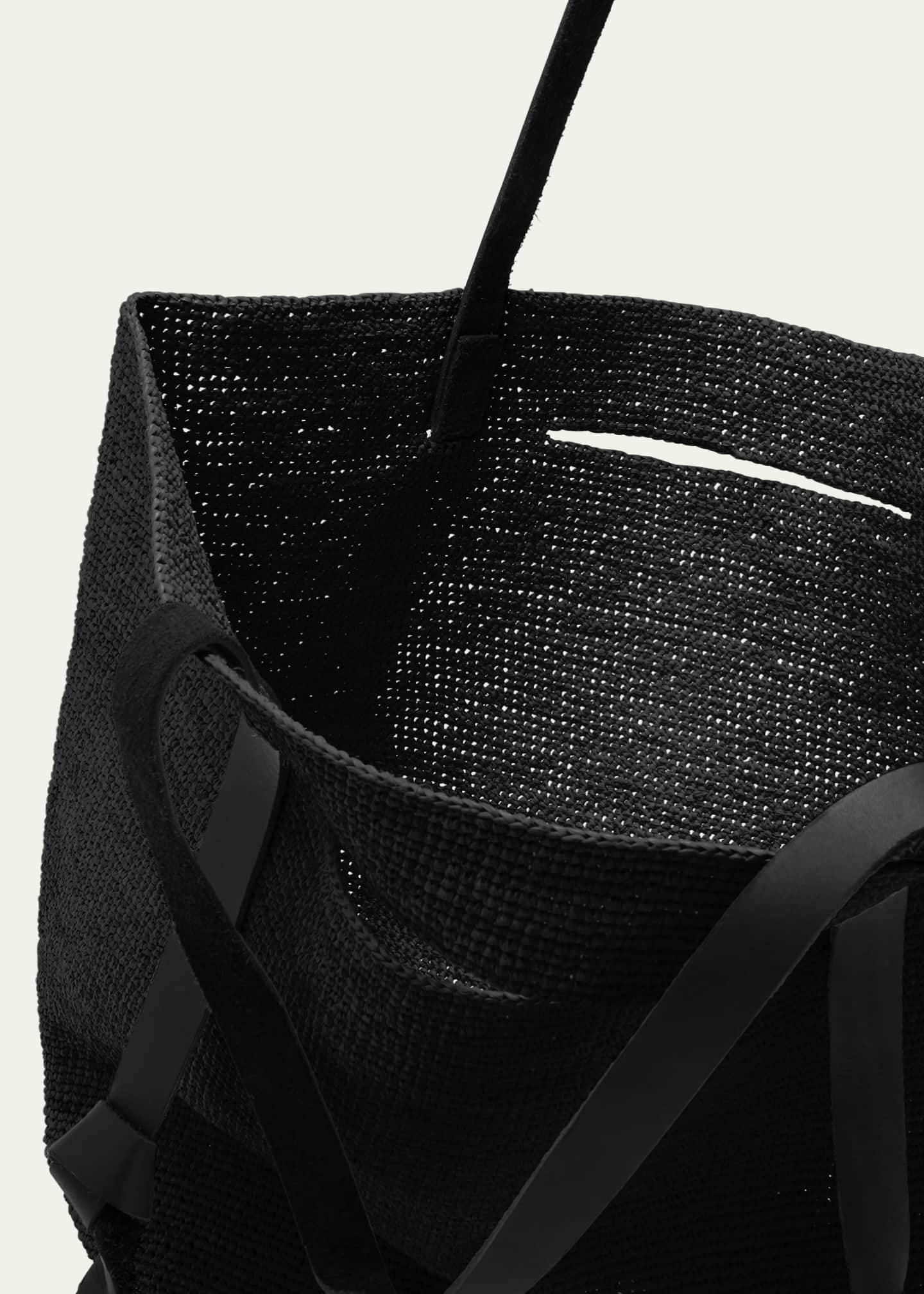 Janessa Leone Tanner Raffia Hat Tote Bag Image 4 of 5