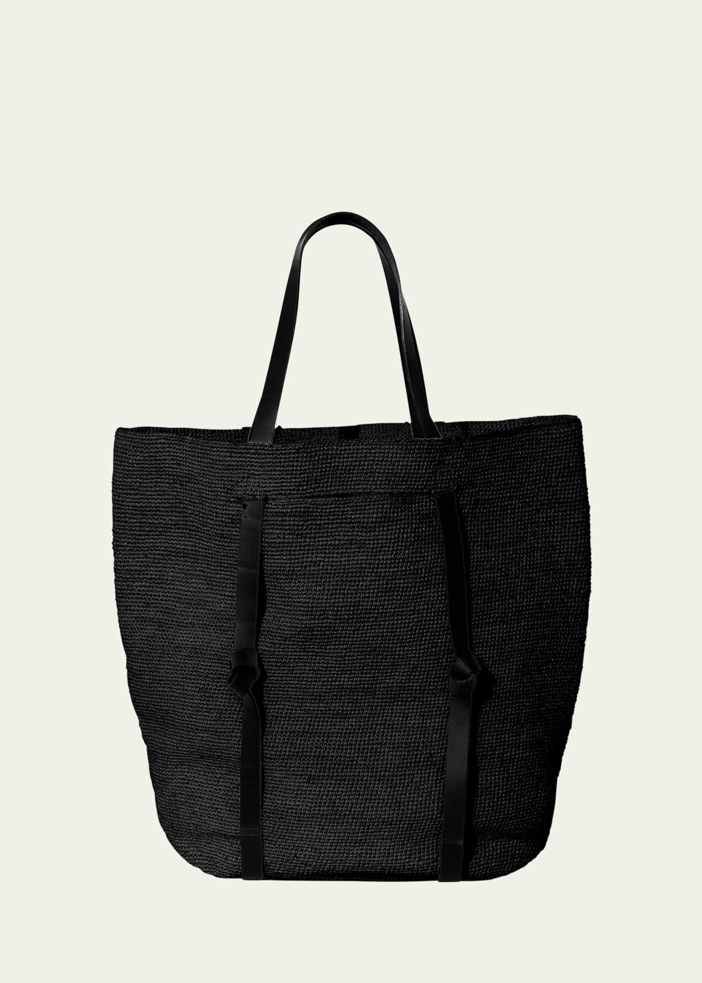 Janessa Leone Tanner Raffia Hat Tote Bag Image 1 of 5